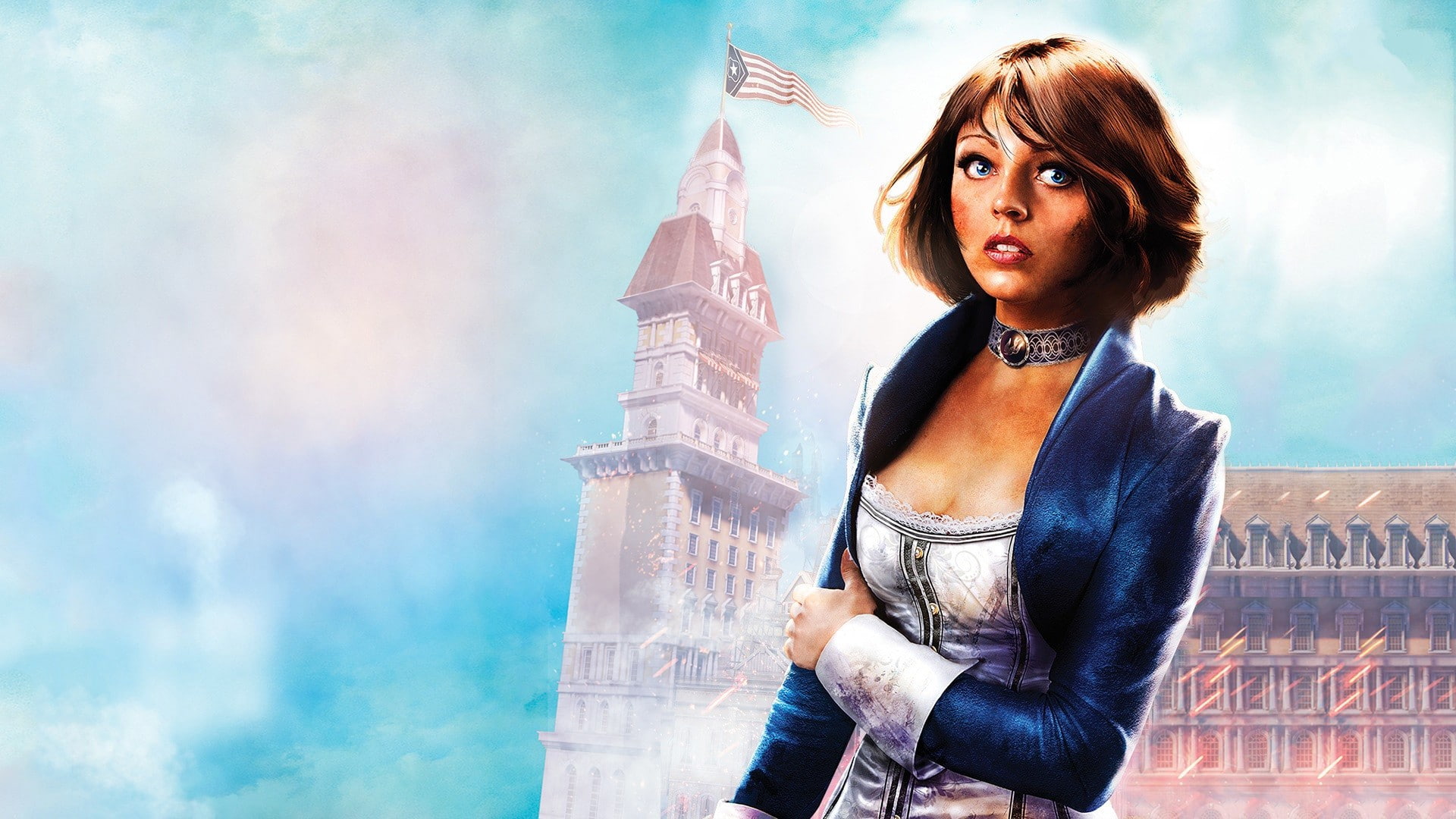BioShock, 1080P, Colombia, Elizabeth (BioShock), video games, BioShock Infinite, Rapture, HD Wallpaper