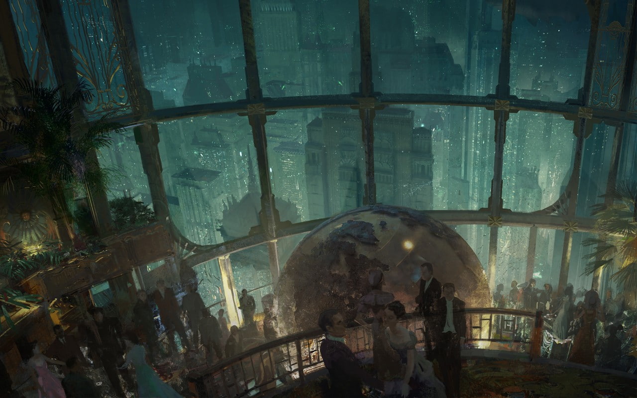 video games, Rapture, artwork, BioShock, 720P, HD Wallpaper
