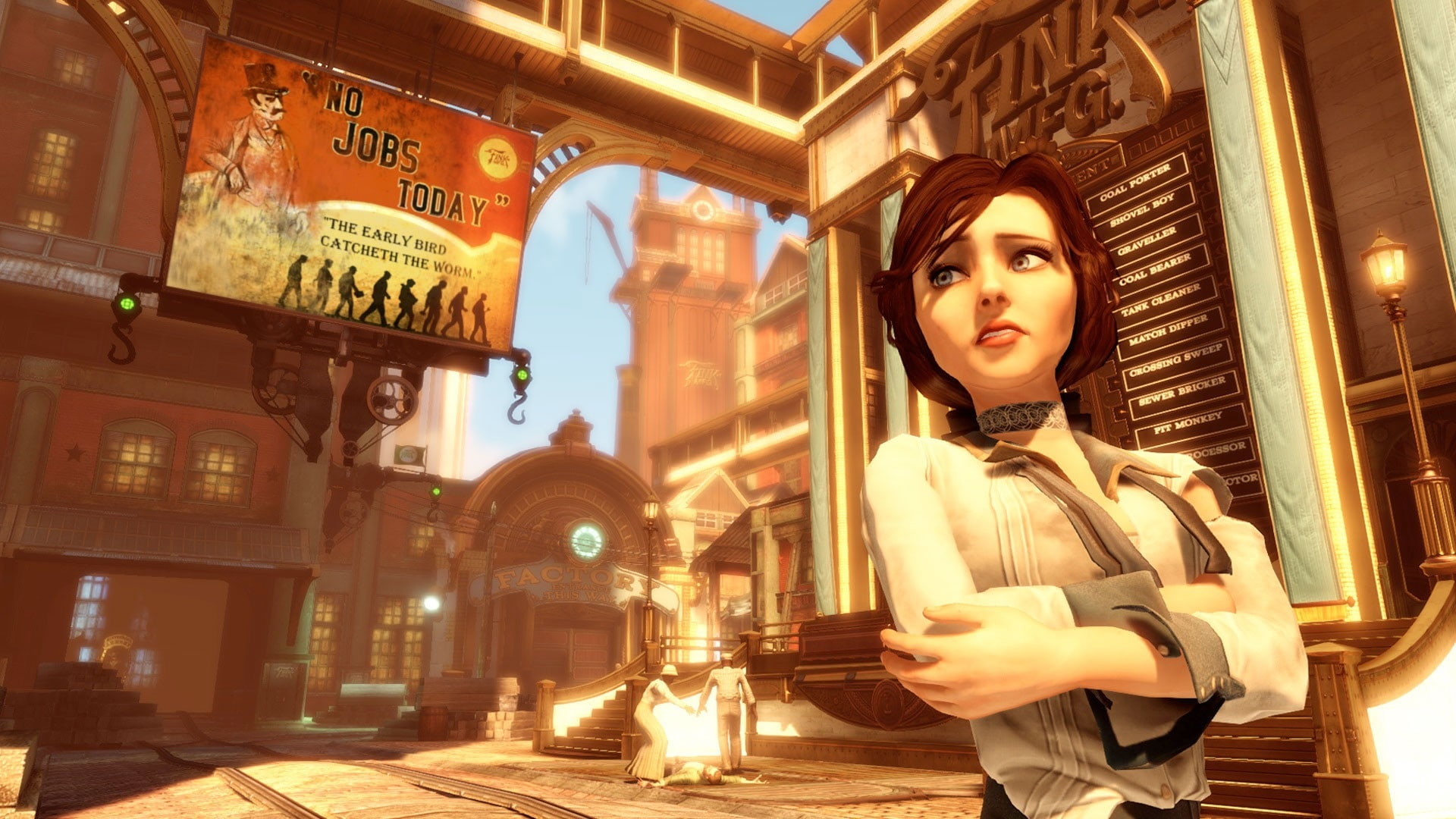 bioshock infinite, video, elizabeth comstock, 1080P, comstock, art, Video Games, games, elizabeth, infinite, hd, bioshock, HD Wallpaper