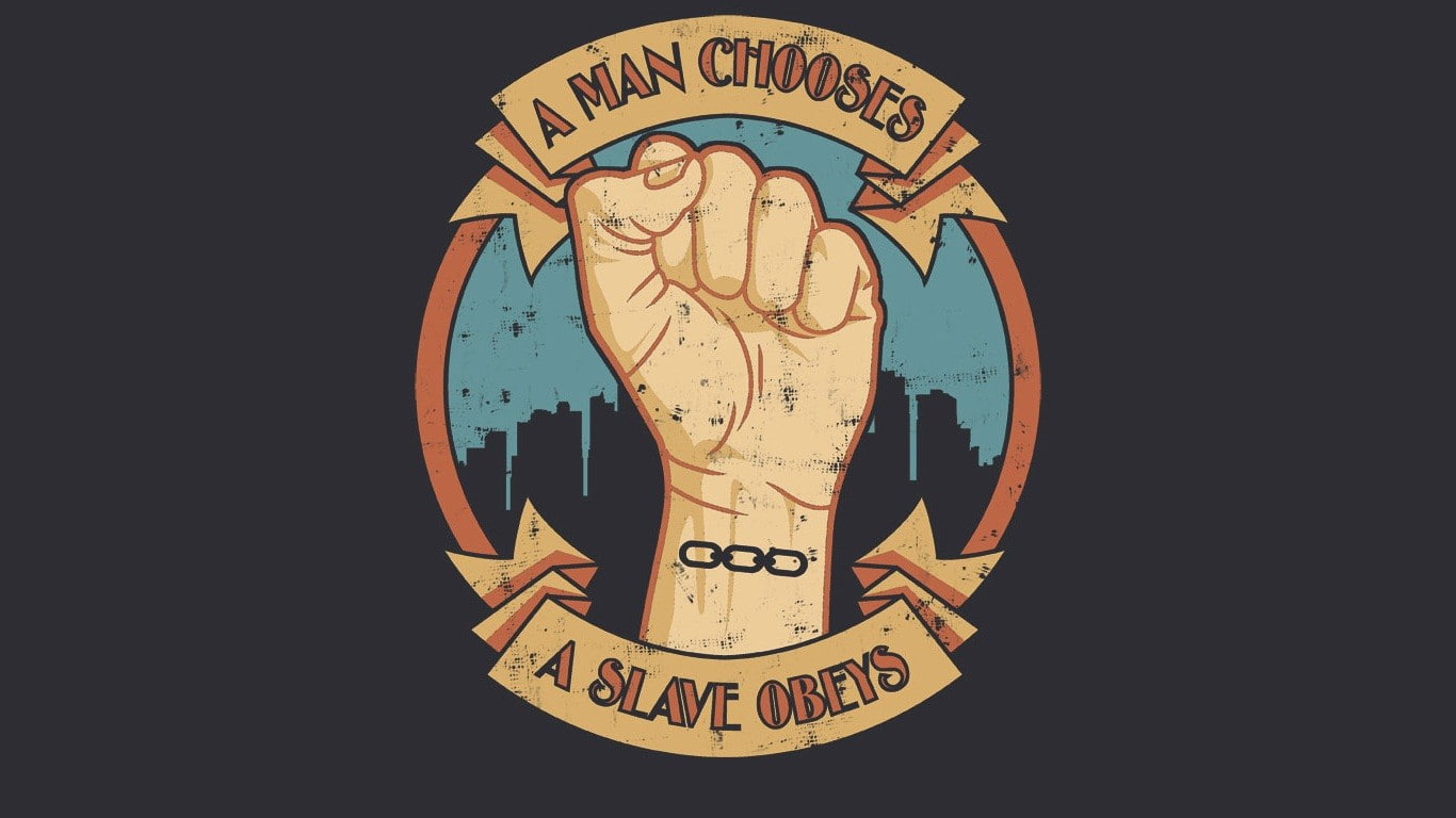 slave, obey, x, 720P, bioshock, video, games, revolution, art, hd, HD Wallpaper