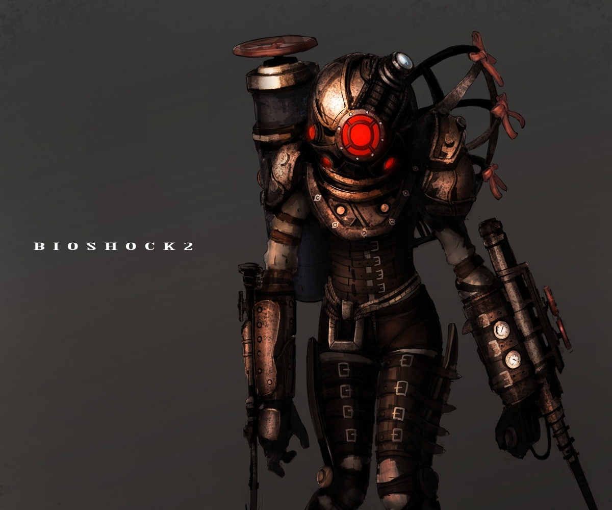 big, bioshock, hd, games, sister, art, big sister, video, 480P, x, HD Wallpaper