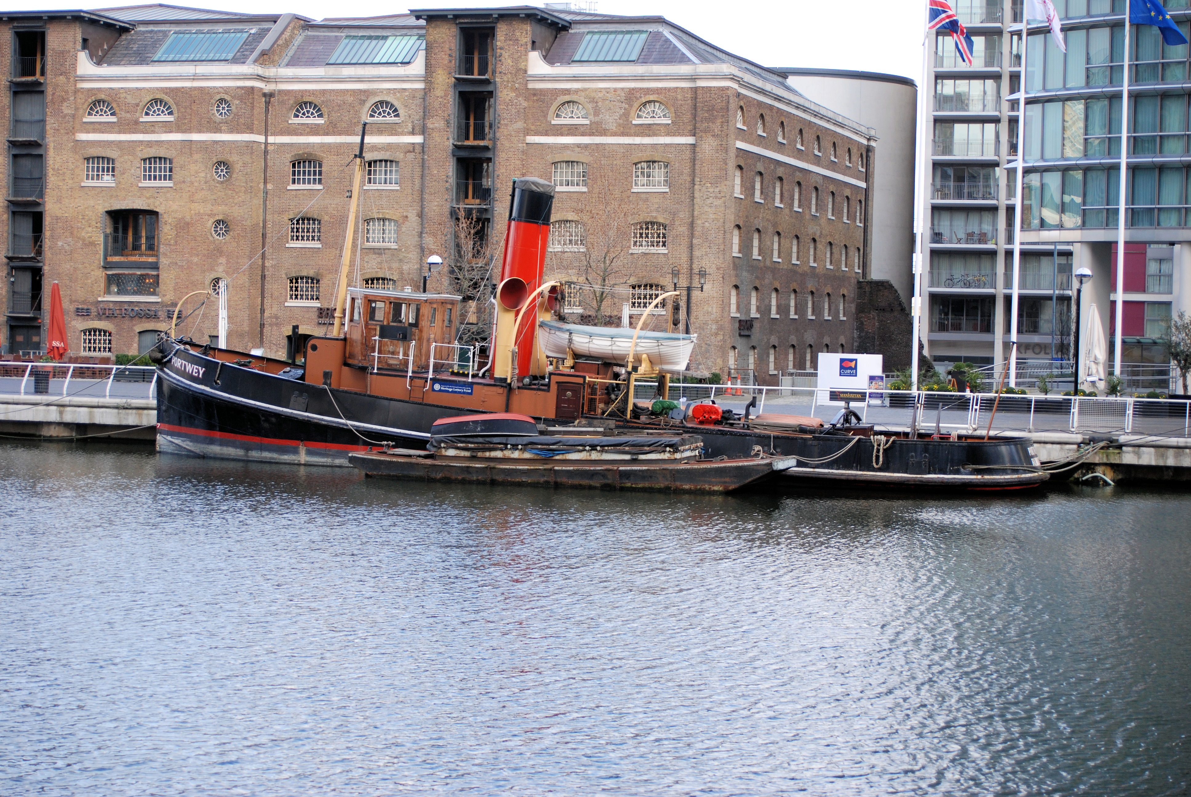 day, canal, residential district, building exterior, docklands, water, nature, canary, waterfront, 4K, passenger craft, built structure, apartment, mode of transportation, HD Wallpaper