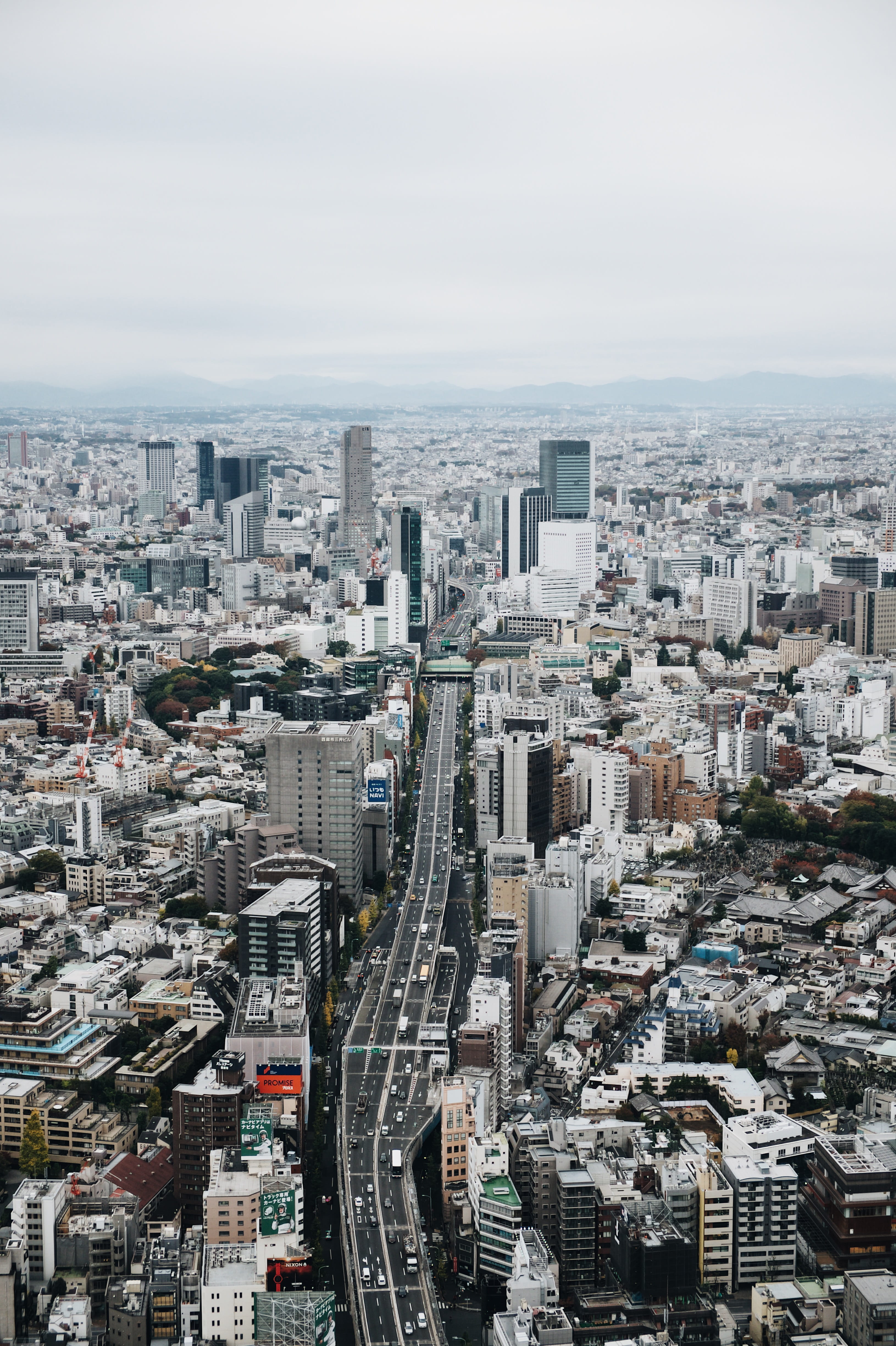 uSA, high Angle View, tower, aerial, outdoors, street, skyline, minato Ward, city, asia, famous Place, photo, 4K, aerial View, architecture, travel, downtown District, Phone HD Wallpaper
