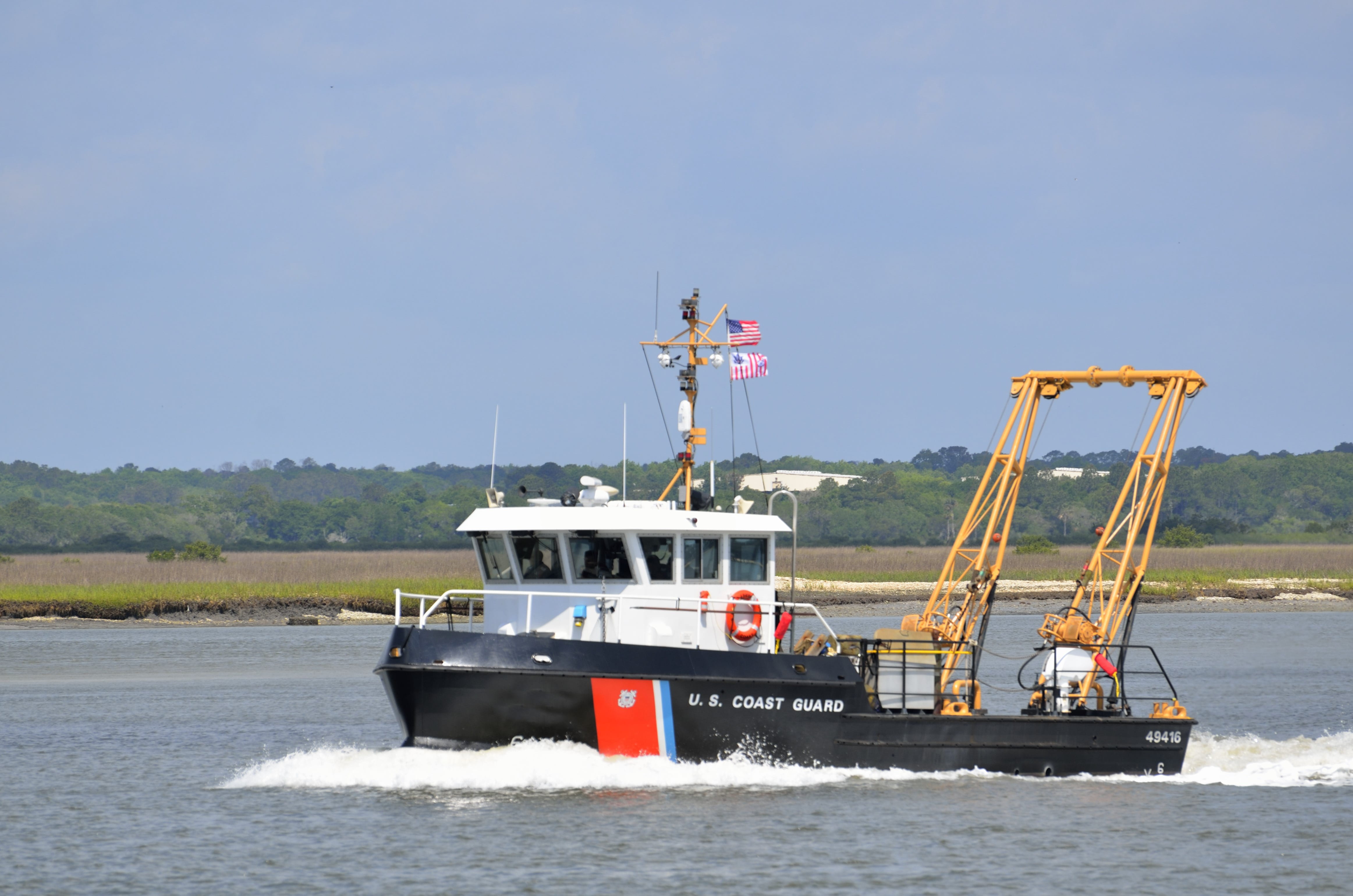 transportation, on the move, protection, harbor, water, outdoors, clear sky, nautical, coast, service, industry, passenger craft, guard, boat, day, mode of transportation, HD Wallpaper