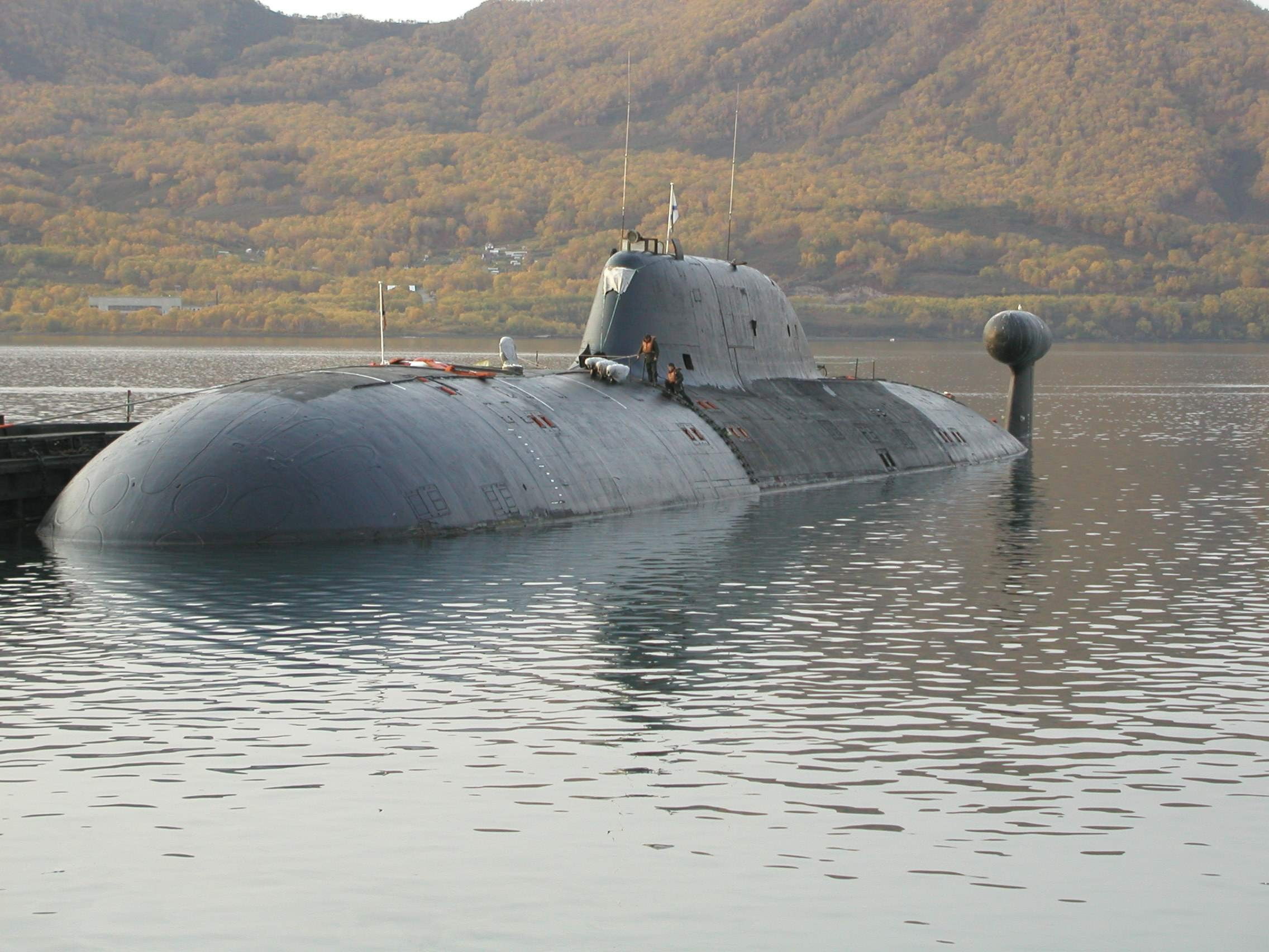 Project 971 sub./Akula, military, vehicle, Russian Navy, submarine, 1080P, HD Wallpaper