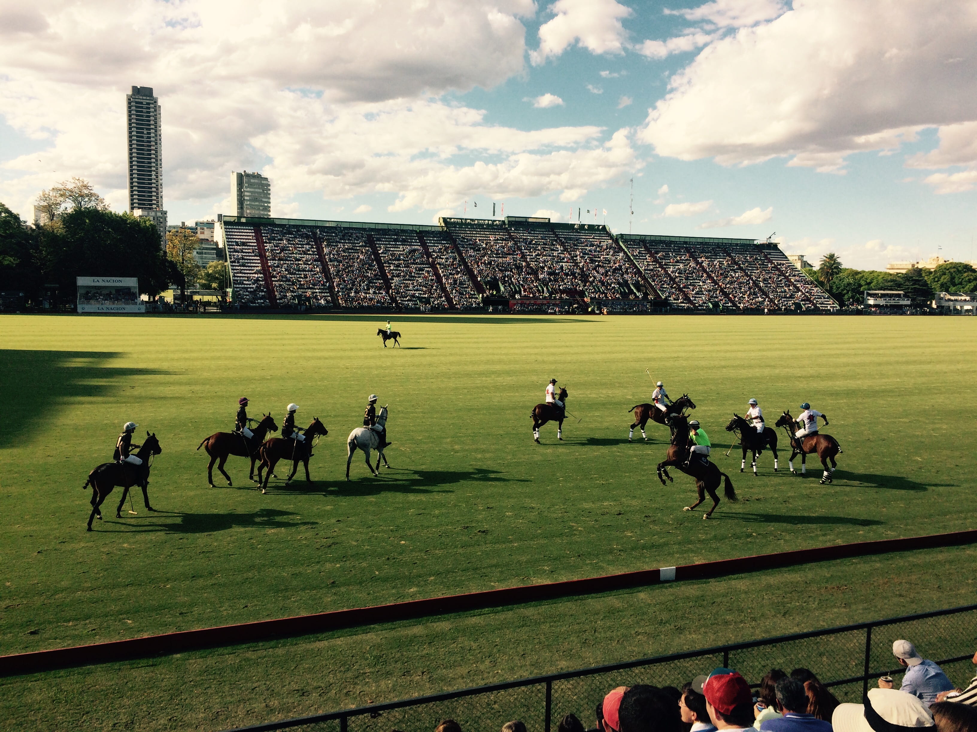day, real people, large group of people, sky, livestock, spectator, game, 2K, group of people, outdoors, domestic, competition, mammal, sport, crowd, horses, HD Wallpaper