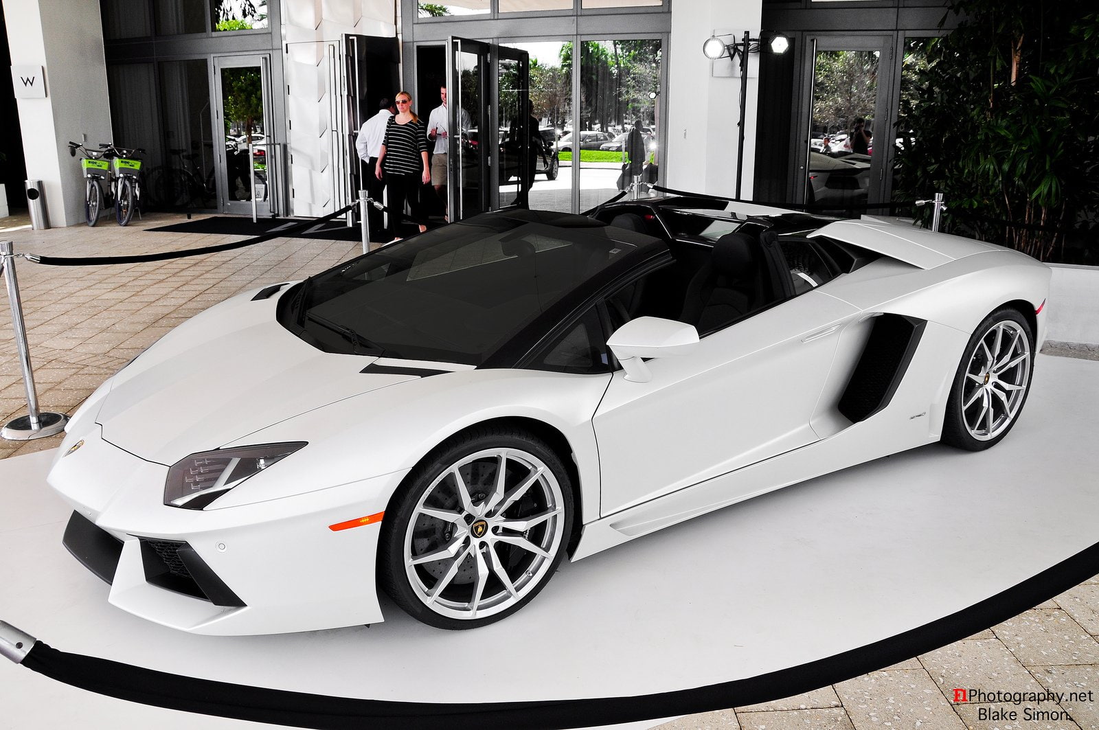 blanche, roadster, lamborghini, 720P, white, italian, aventador, lp700 4, supercars, HD Wallpaper