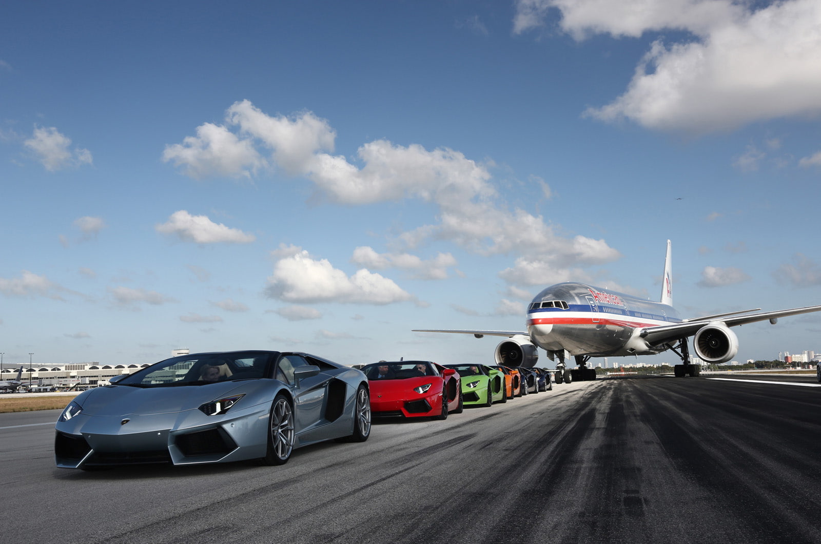 airplane, lp700 4, lamborghini, aventador, jets, aircrafts, 720P, supercar, 2014, roadster, HD Wallpaper