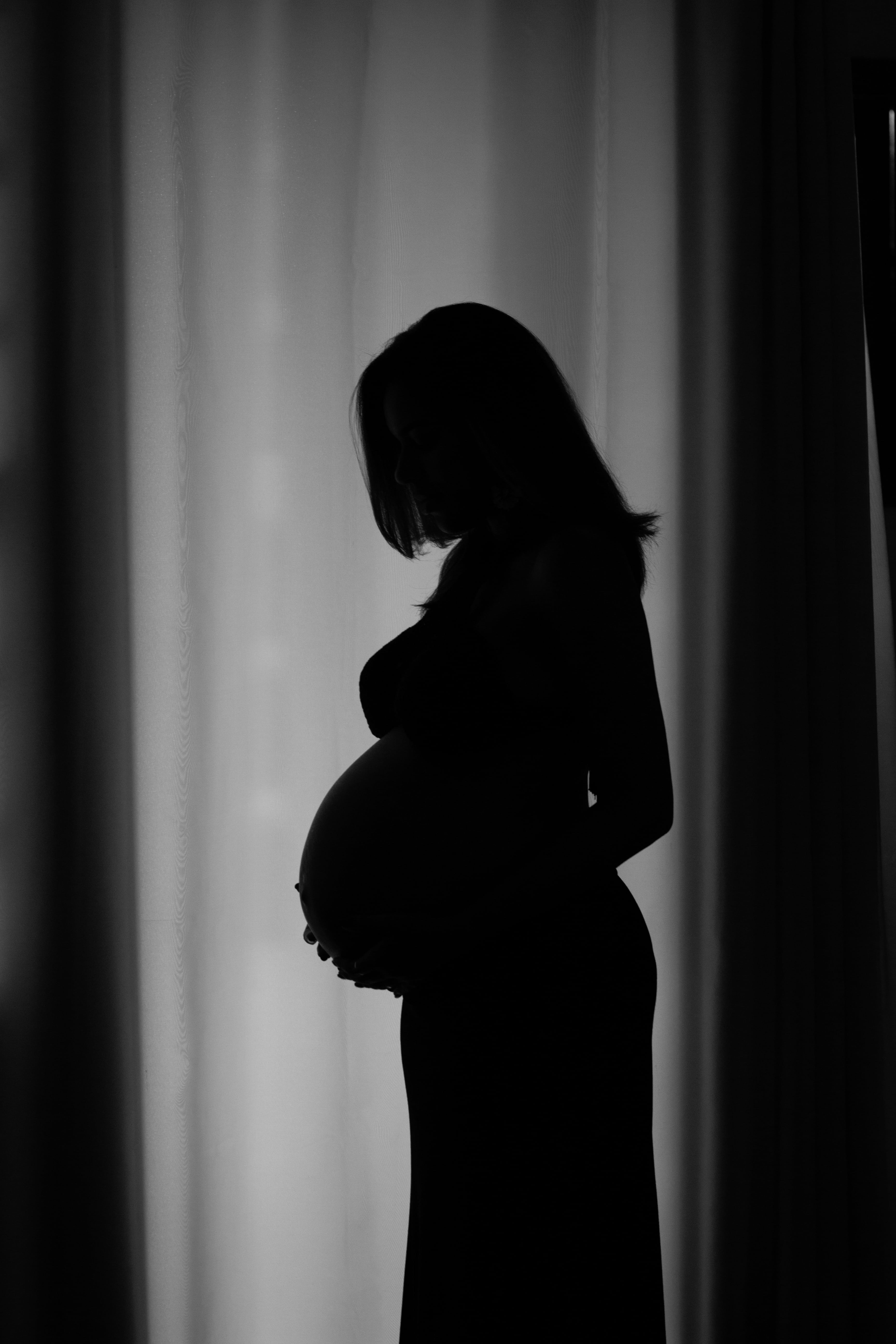 hairstyle, one Person, people, pregnant photos, 5K, pregnant woman, hope - concept, pregnancy, anticipation, human fertility, new life, adult, silhouette, Phone HD Wallpaper