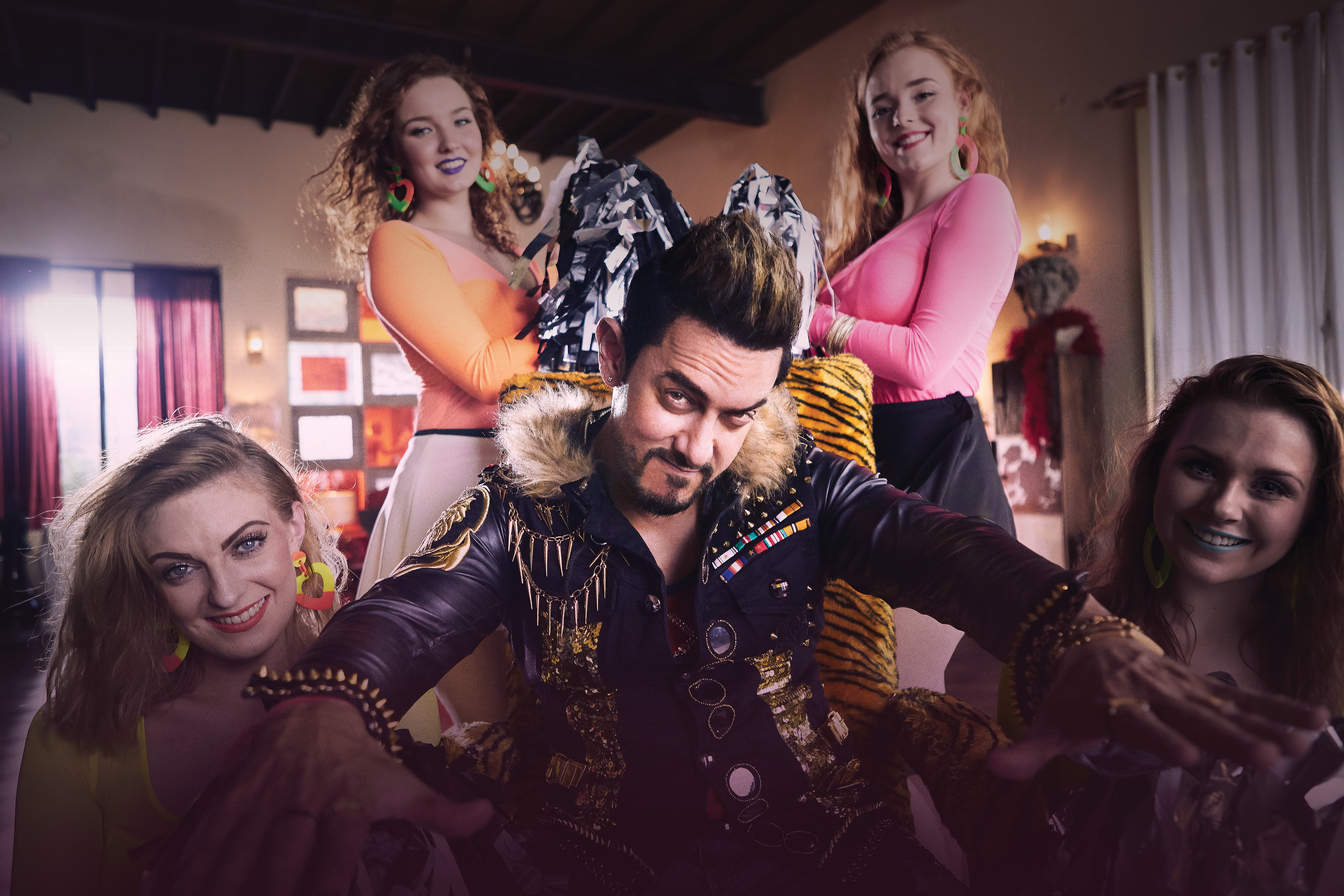 jacket, Bollywood, men, 4K, 4K, Secret Superstar, Aamir Khan, s, black, leather, HD Wallpaper