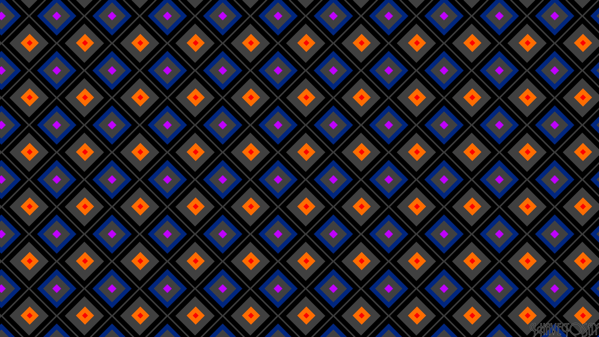 diamonds, 1080P, abstract, pattern, HD Wallpaper
