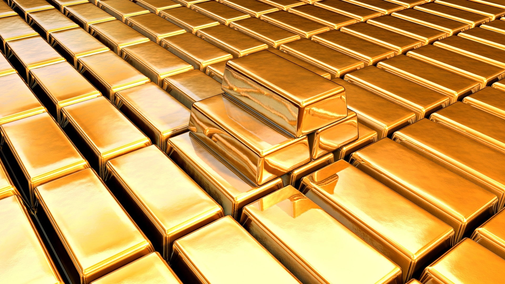gold, day, pattern, close-up, high angle view, nature, sunlight, repetition, indoors, large group of objects, no people, full frame, ingot, absence, side by side, HD Wallpaper