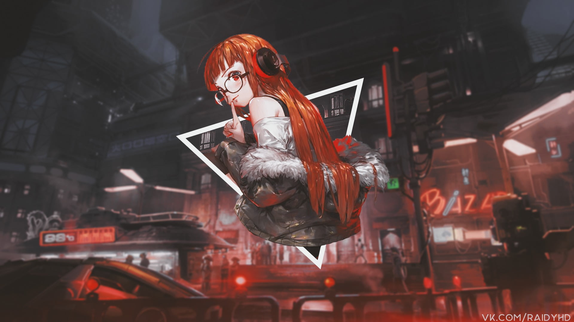 transportation, motor vehicle, architecture, representation, focus on foreground, anime girls, no people, Persona series, male likeness, picture-in-picture, HD Wallpaper