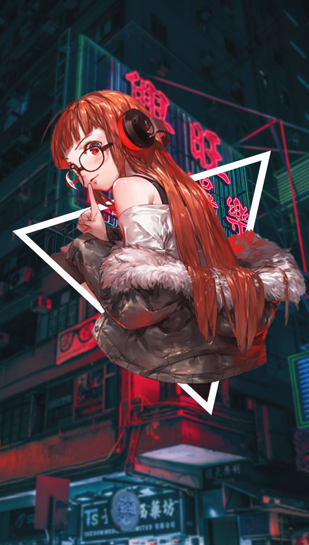 red, anime girls, one person, females, hairstyle, indoors, young women, costume, young adult, waist up, adult, holding, human representation, communication, Phone HD Wallpaper