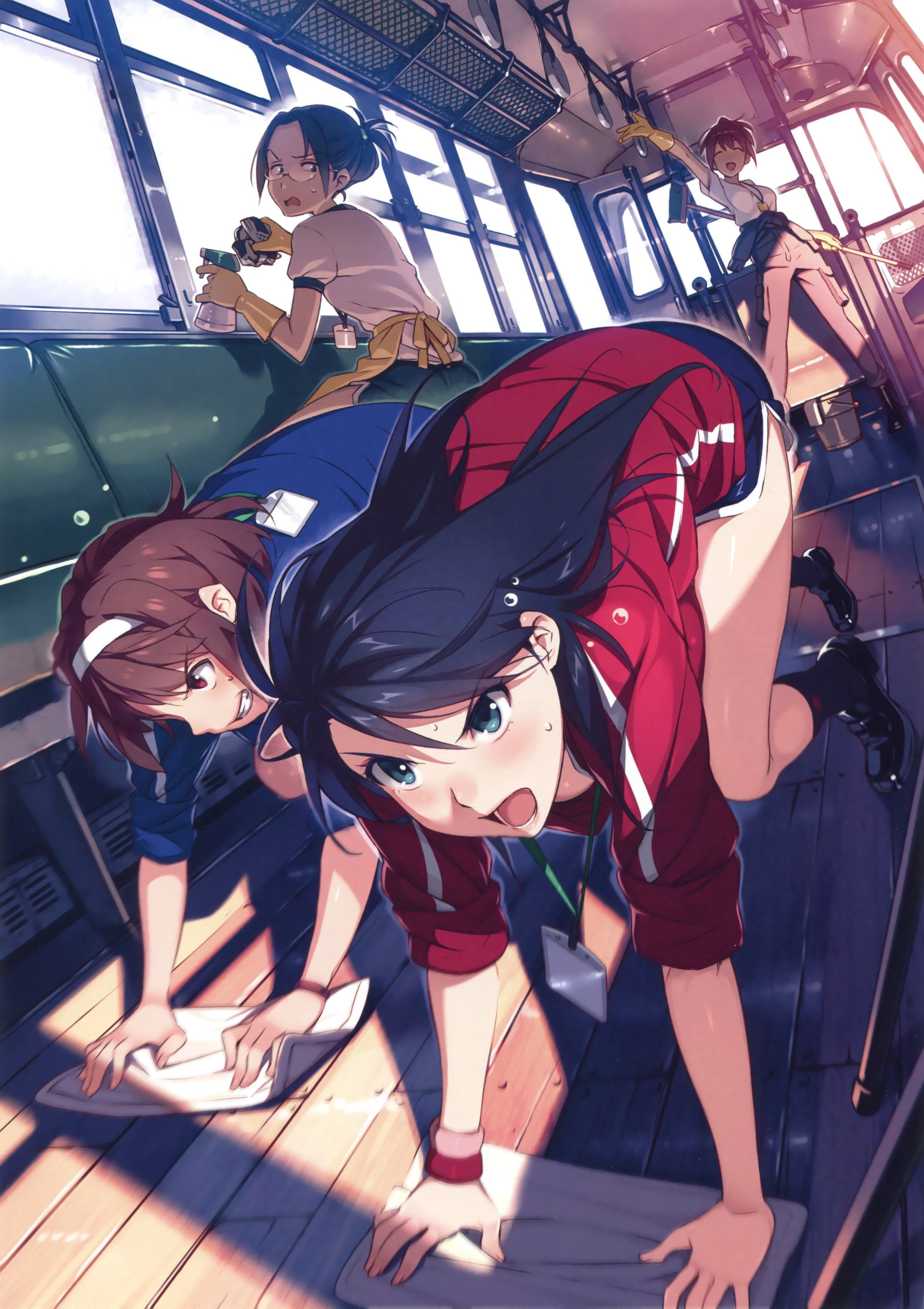 Rail Wars, Sakurai Aoi, 2K, anime, Phone HD Wallpaper
