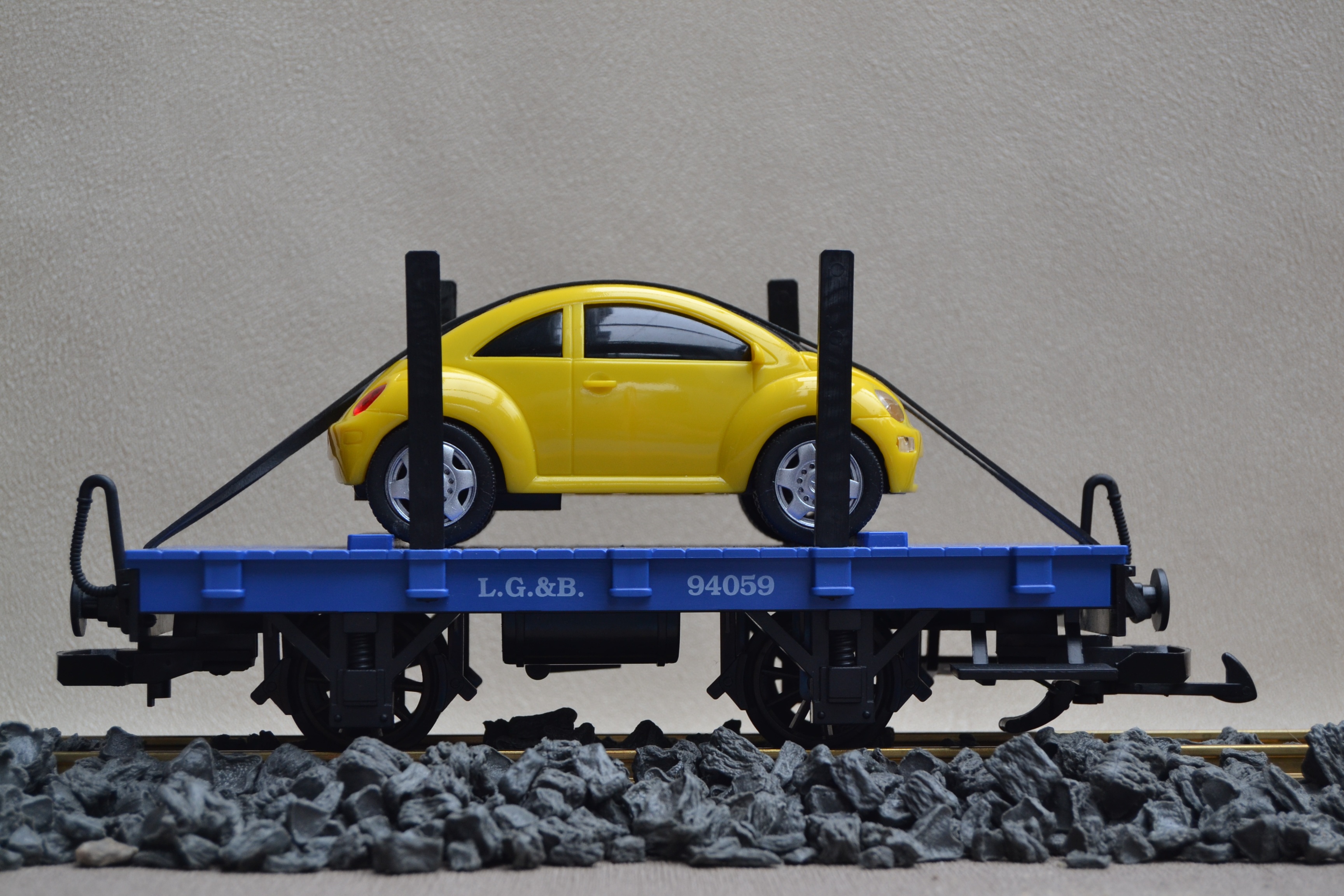 mode of transportation, tire, truck, number, solid, yellow, outdoors, autotransporter, garden railway, lgb, railway, wheel, industry, machinery, connection, HD Wallpaper
