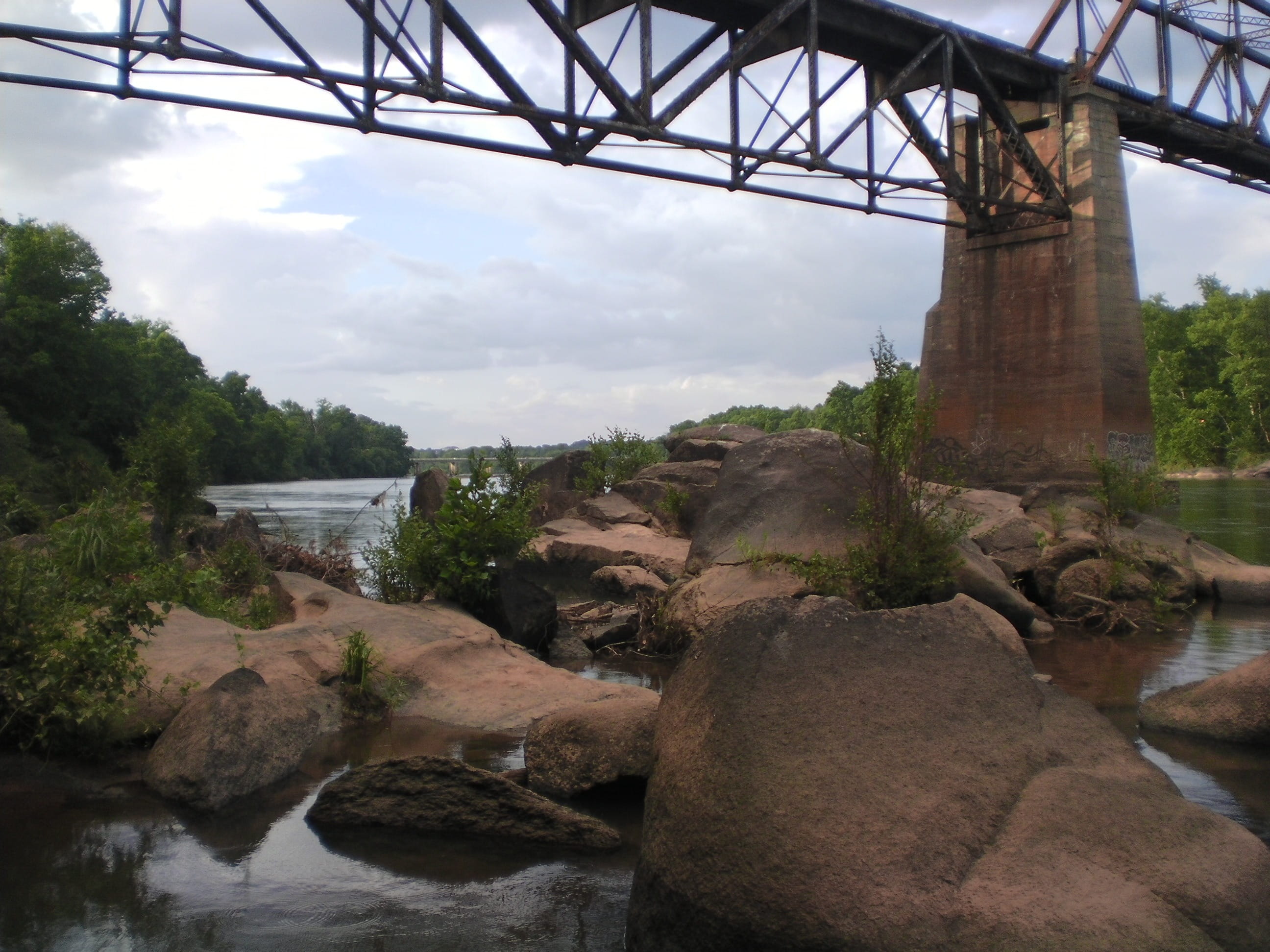 landscape, Bridge, bridge - Man Made Structure, 2K, flowing, tree, scenic, connection, natural, travel destinations, outdoors, structure, water, outdoor, HD Wallpaper