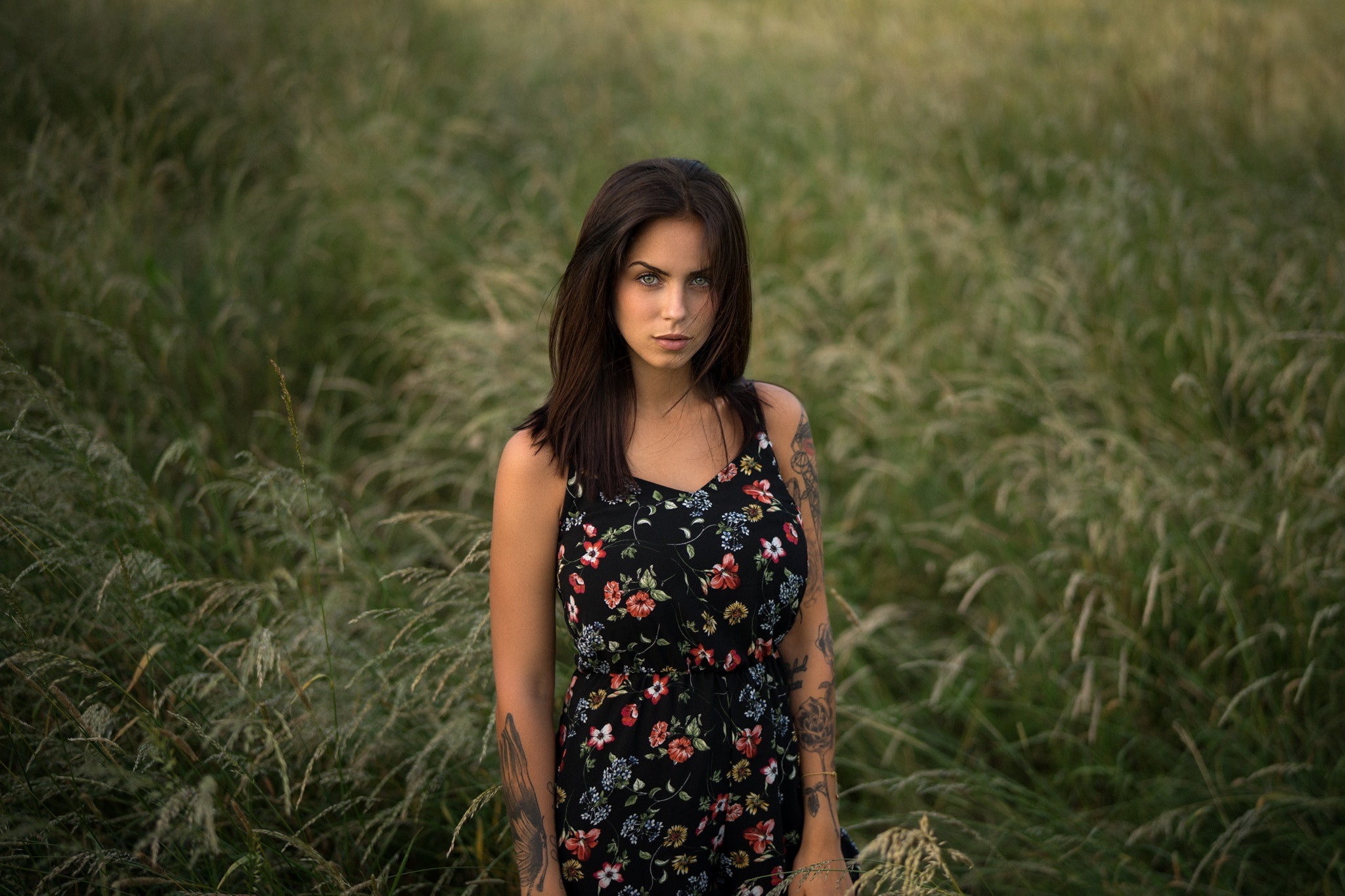 look, Marlen Alvarez Valderrama, brunette, Martin Kuhn, Martin Kühn, model, 1080P, girl, HD Wallpaper