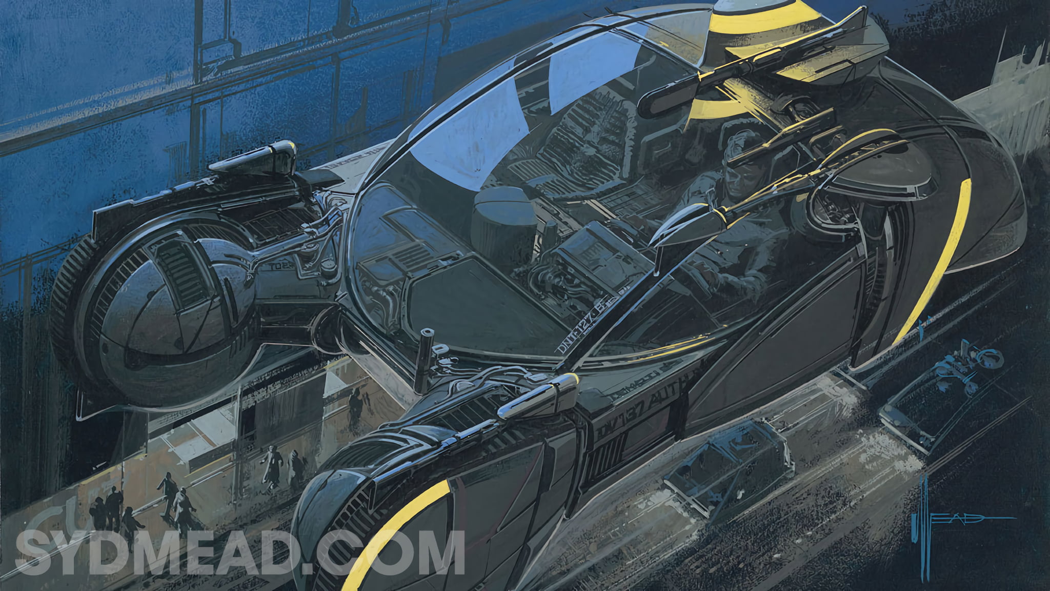 1080P, Syd Mead, Blade Runner 2019, HD Wallpaper