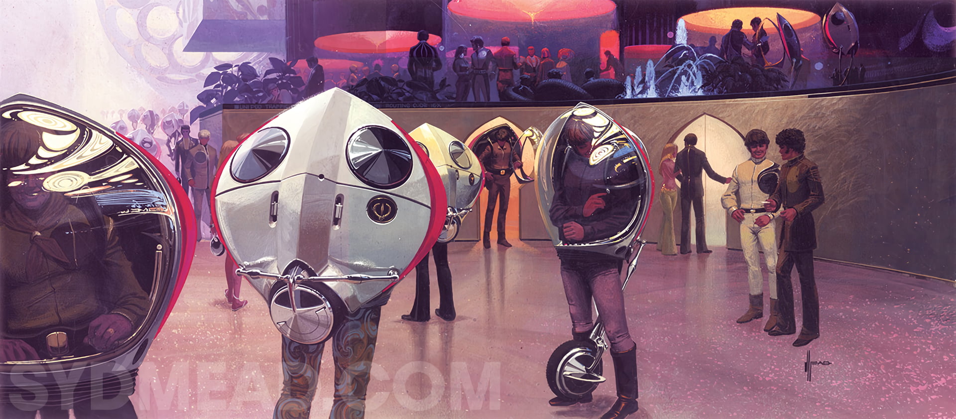 Human Pod, 1080P, Syd Mead, HD Wallpaper