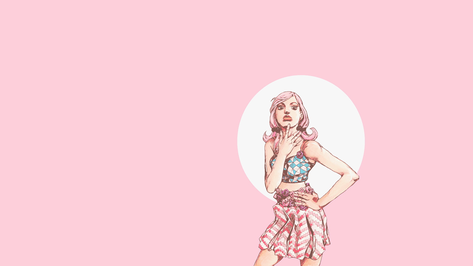 1080P, Anime, Jojos Bizarre Adventure, Yasuho Hirose, HD Wallpaper