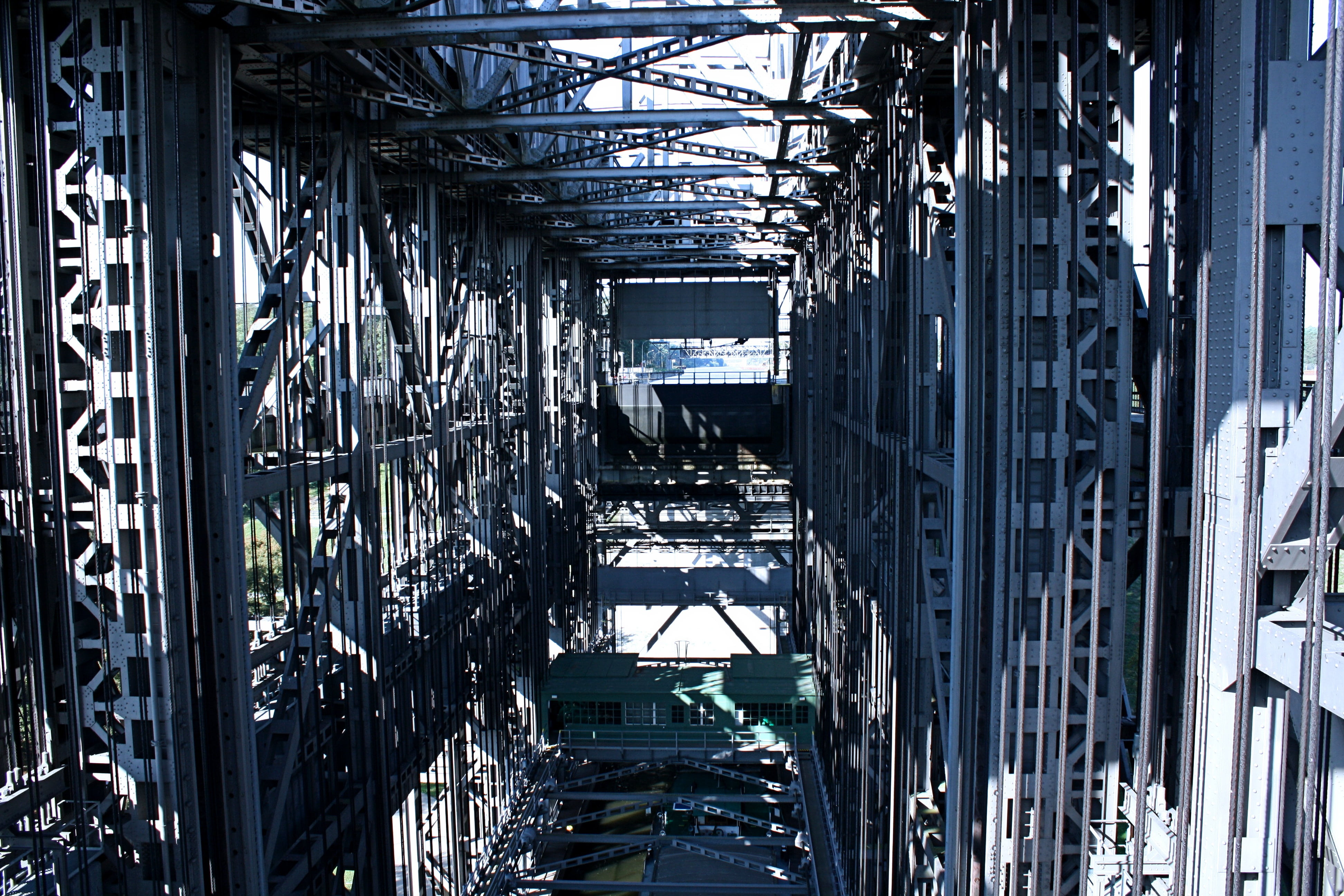 steel, outdoors, modern, architecture, iron - metal, pattern, industrial equipment, metal, engineering art, built structure, technology, nature, connection, HD Wallpaper