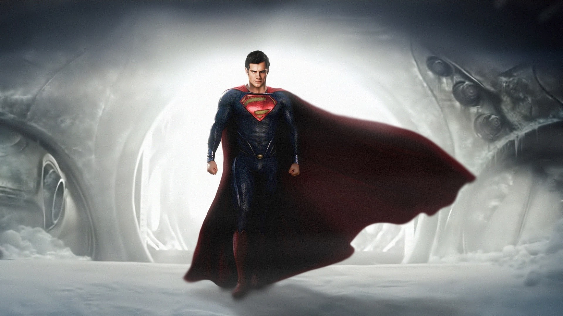 black color, emotion, front view, full length, looking at camera, 1080P, beauty, leather, movies man of steel superman henry cavill, women, transportation, HD Wallpaper