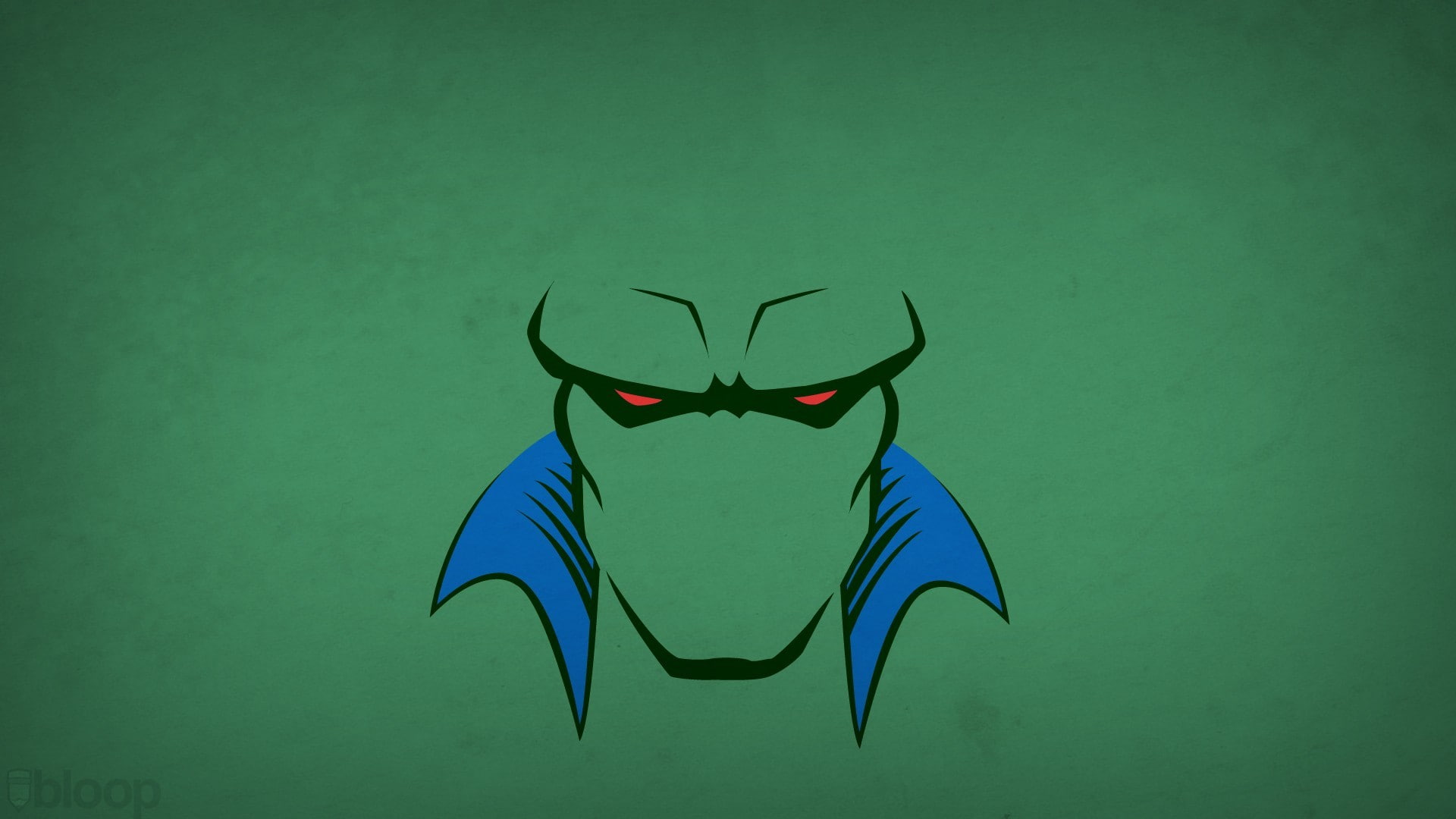Martian Manhunter, 1080P, Blo0p, minimalism, HD Wallpaper