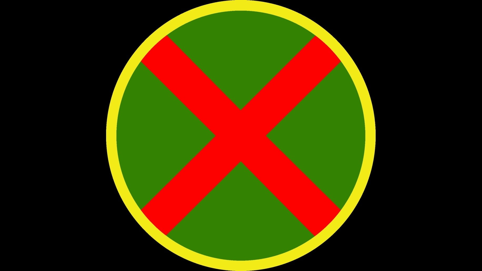 vibrant color, yellow, martian manhunter, transportation, black color, close-up, road sign, multi colored, studio shot, geometric shape, circle, illuminated, HD Wallpaper