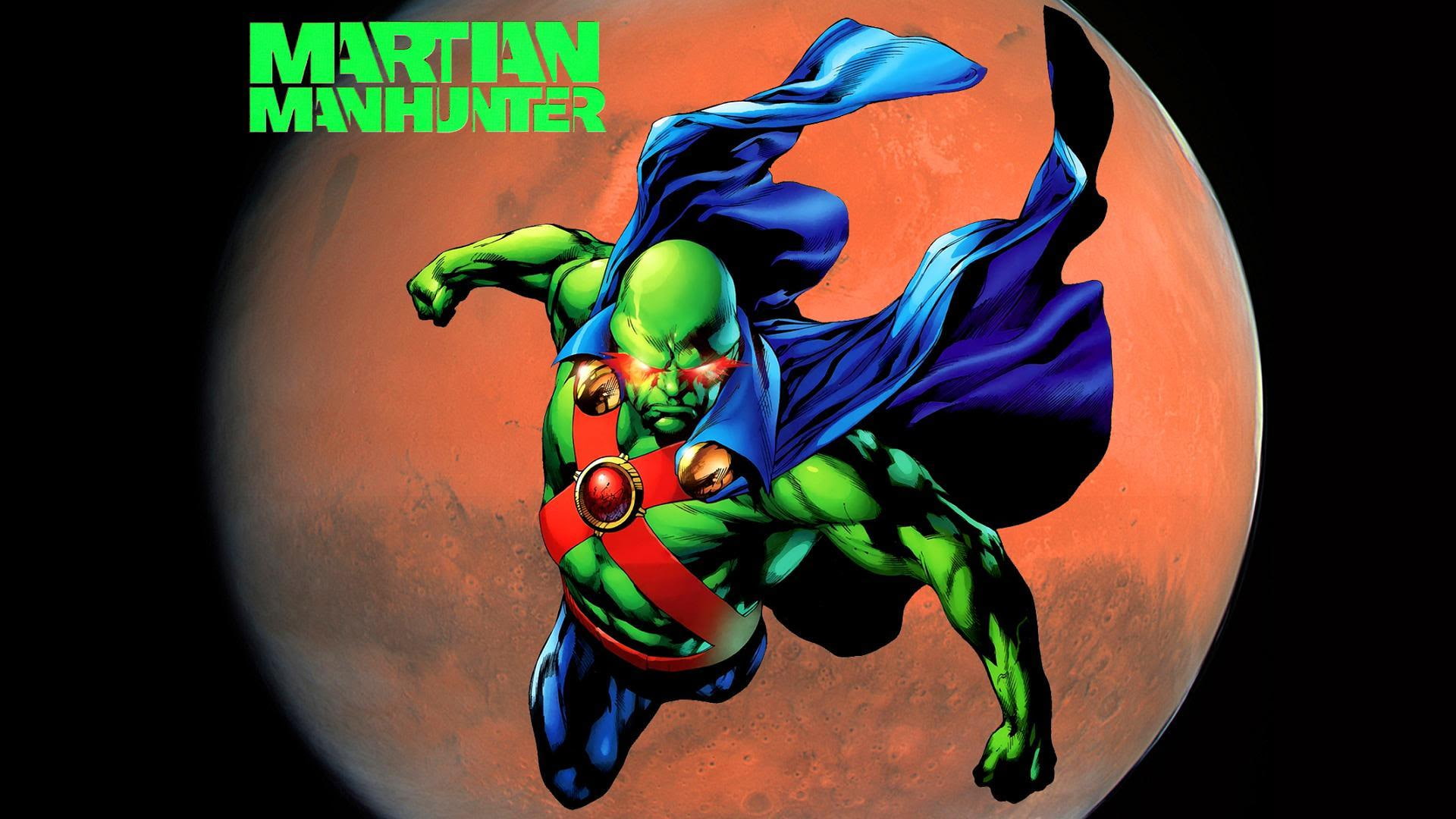 1080P, Martian Manhunter, Comics, HD Wallpaper