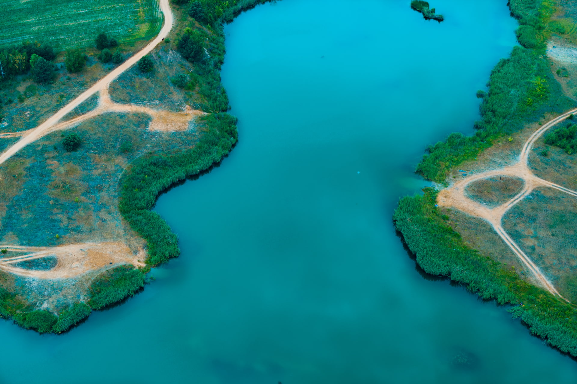 environment, forest, high angle view, beauty in nature, island, swimming pool, bay, scenics - nature, green color, nature, tranquil scene, water, no people, HD Wallpaper