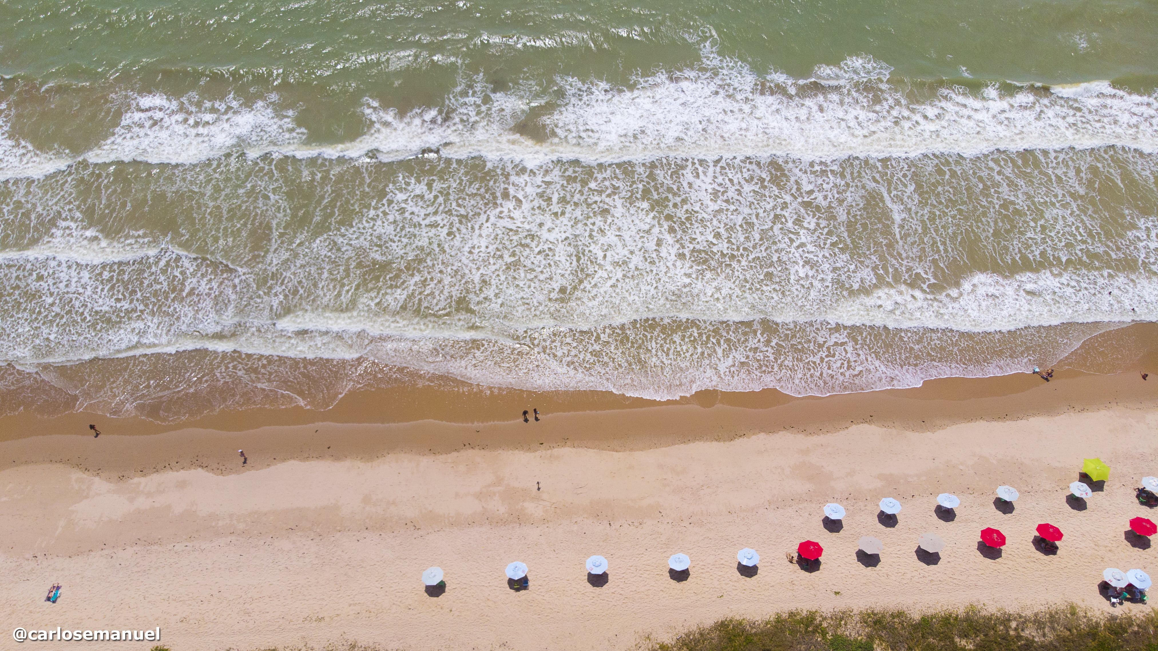4K, drone photo, landscape, drone, city, beach, João Pessoa, nature, HD Wallpaper