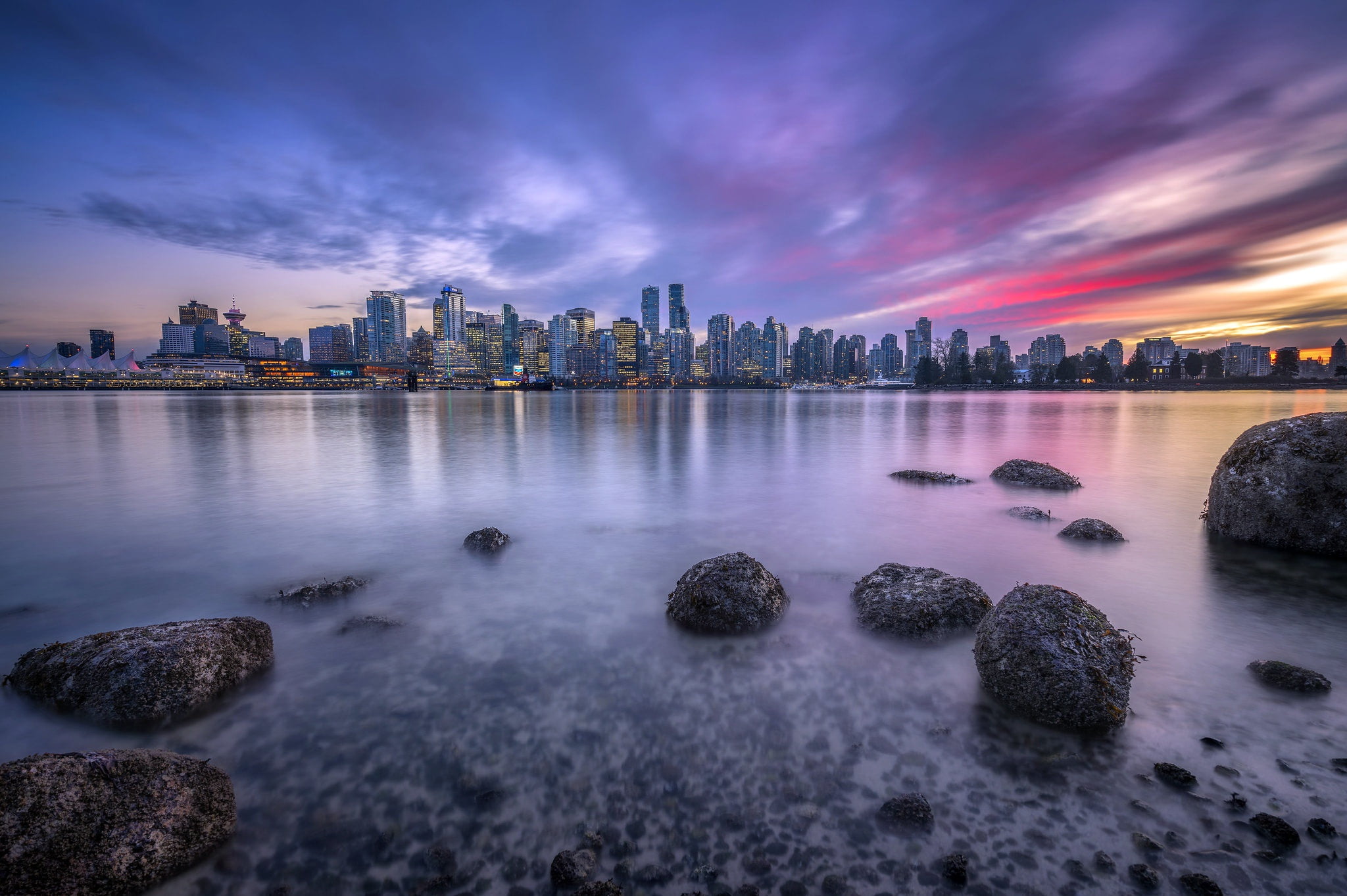 Vancouver, British Columbia, 1080P, Stanley Park, HD Wallpaper