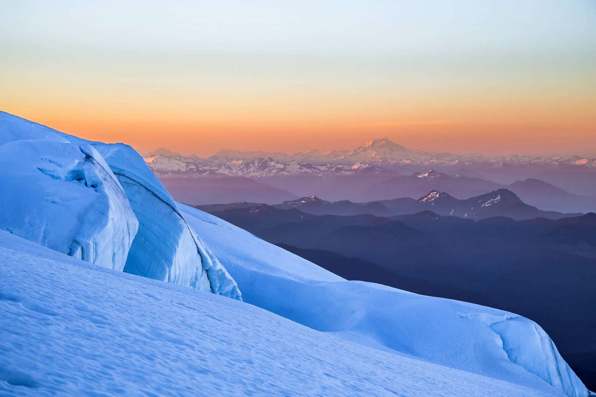 travel, cold - Temperature, beauty In Nature, snow, sun, winter, sky, cold temperature, environment, mountain Range, glacier, northern cascades, scenics - nature, HD Wallpaper