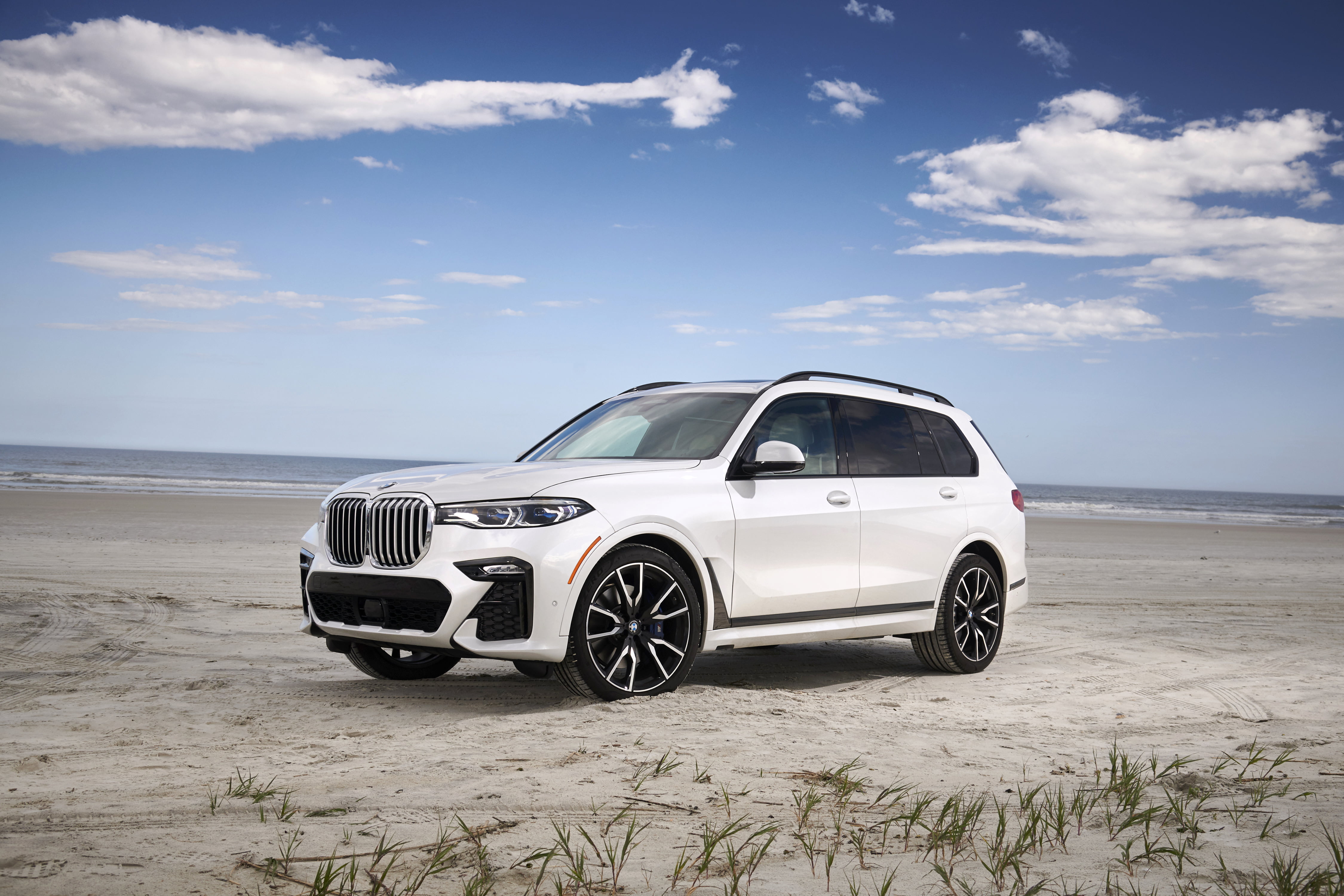Vehicle, Luxury Car, SUV, Car, White Car, BMW X7, 4K, BMW, HD Wallpaper