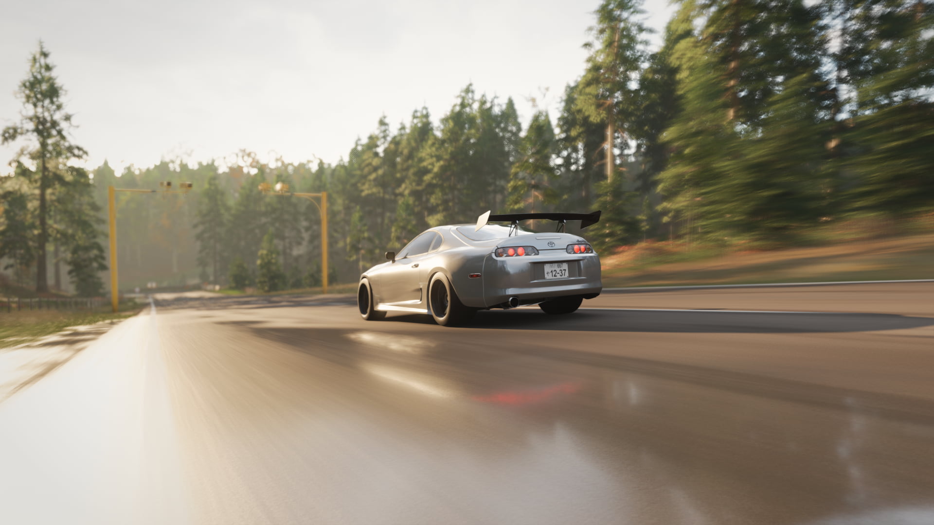 vehicle, Forza Horizon 4, 1080P, Toyota Supra, Toyota Supra MK4, Forza, video games, HD Wallpaper