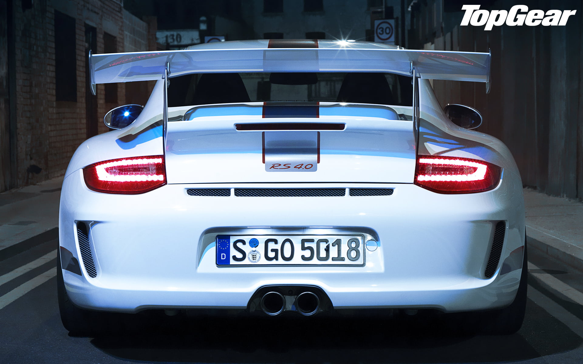 motor vehicle, transportation, protection, blue, white color, 1080P, safety, land vehicle, wing, car, police car, red, spoiler, 997, GT3, topgear, communication, HD Wallpaper