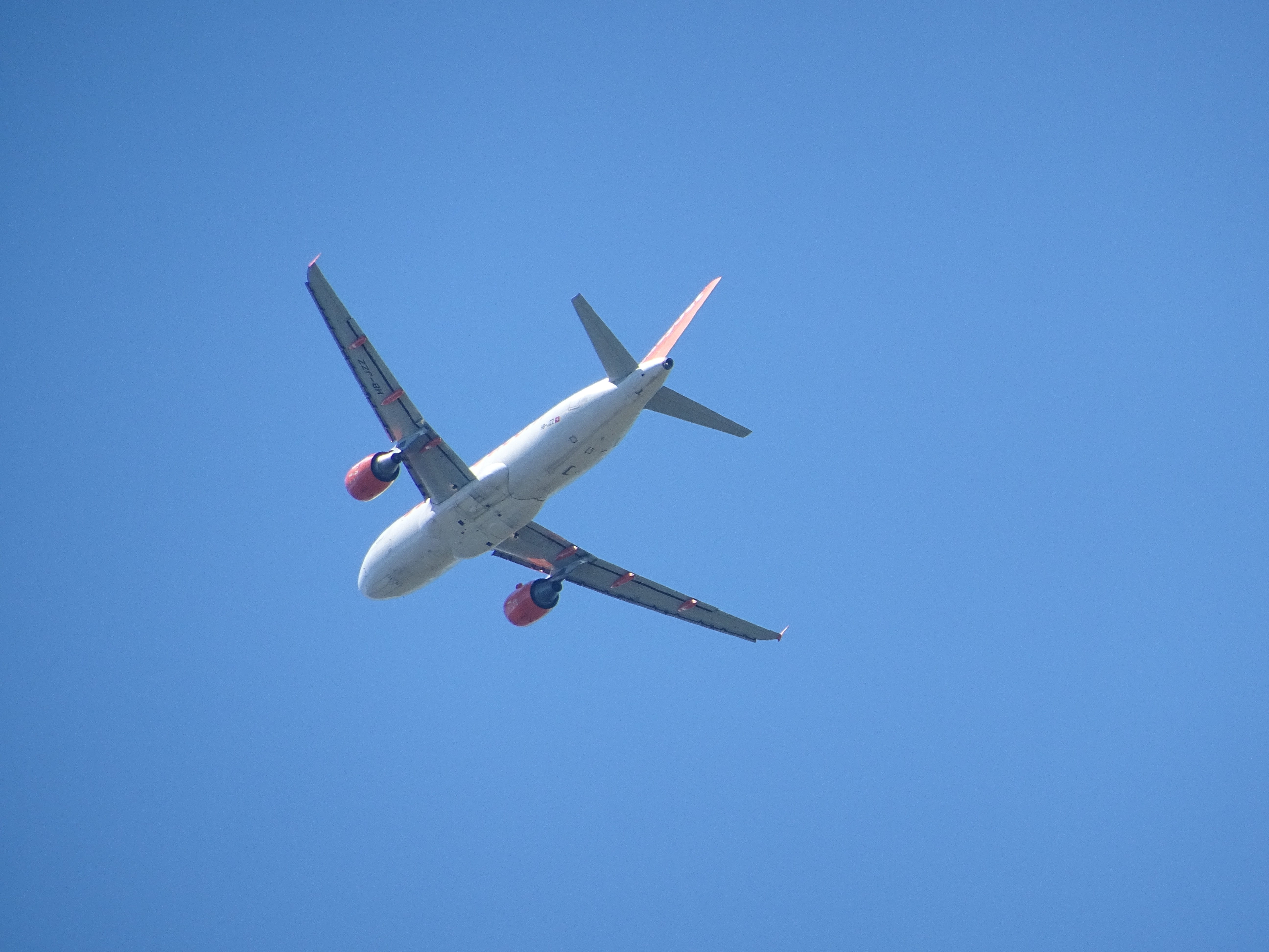 mode of transportation, no people, nature, holiday, motion, blue, airline travel, outdoors, copy space, commercial airplane, turbine, Clear, day, passenger aircraft, HD Wallpaper