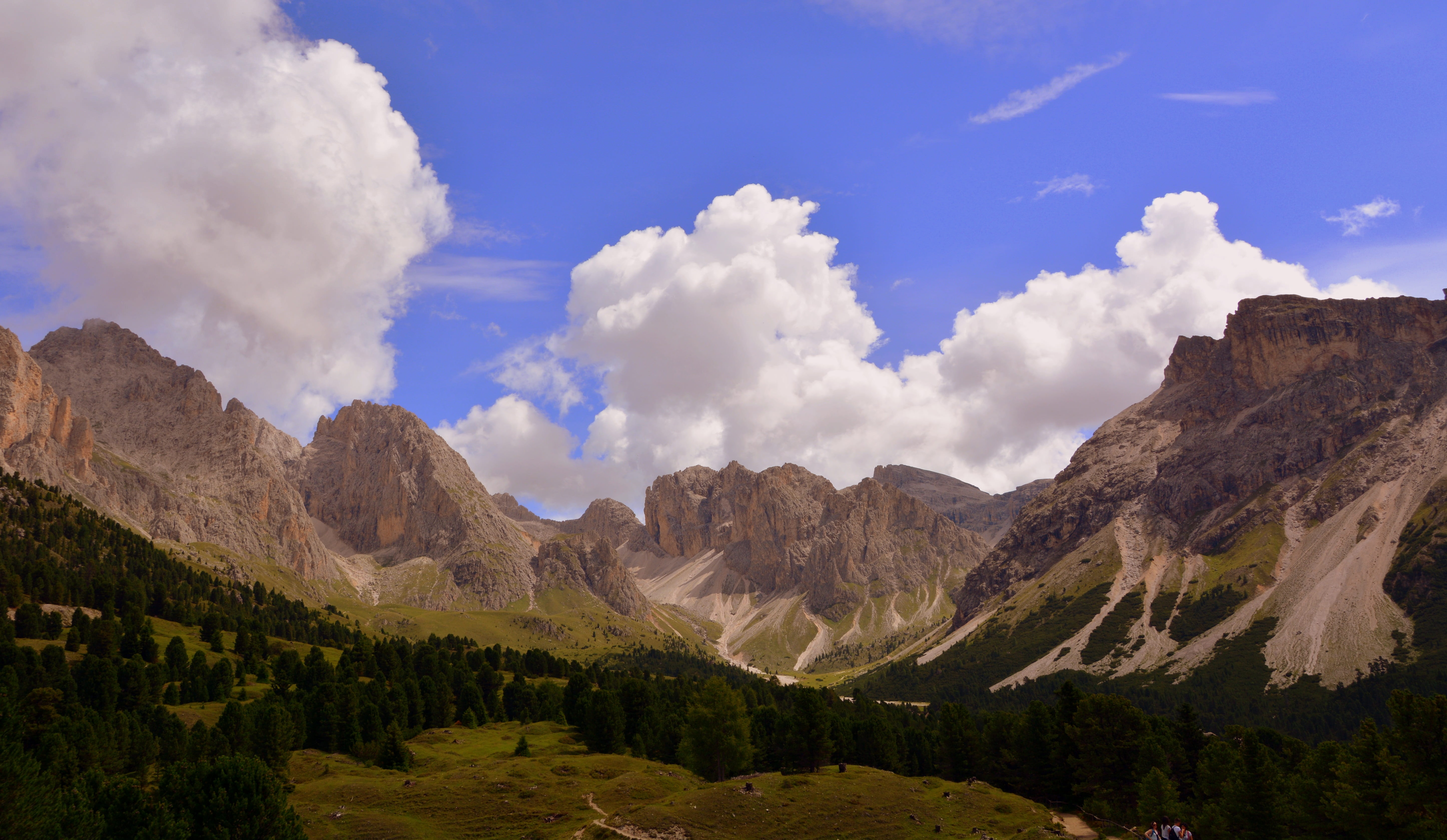 mountain range, environment, 5K, rock - object, travel destinations, mountain, non-urban scene, outdoors, land, italy, beauty in nature, rock, tranquility, HD Wallpaper