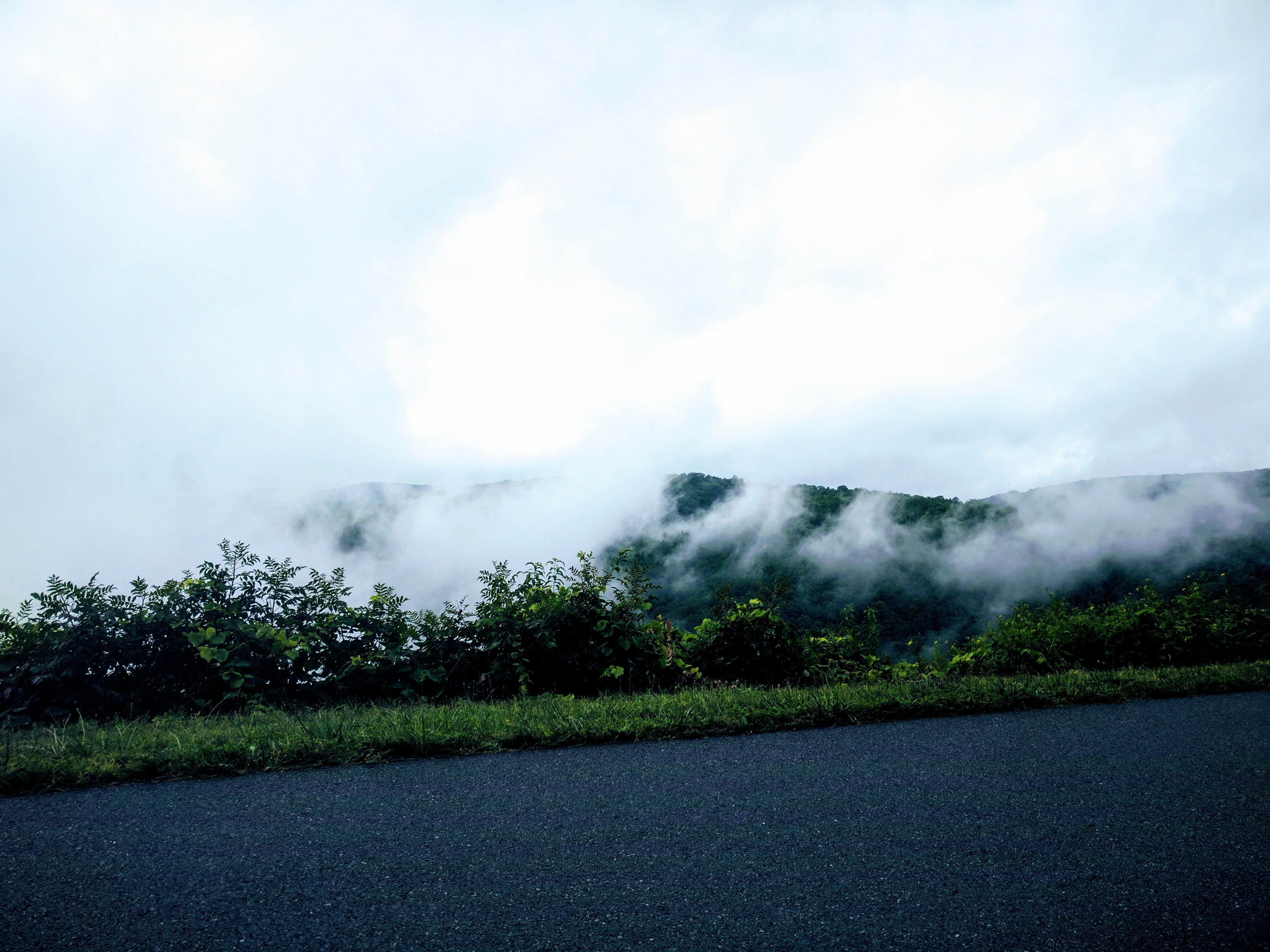 parkway, land, mountains, cloud - sky, blue ridge mountains, tranquility, blue ridge parkway, power in nature, no people, scenics - nature, nelson county, HD Wallpaper