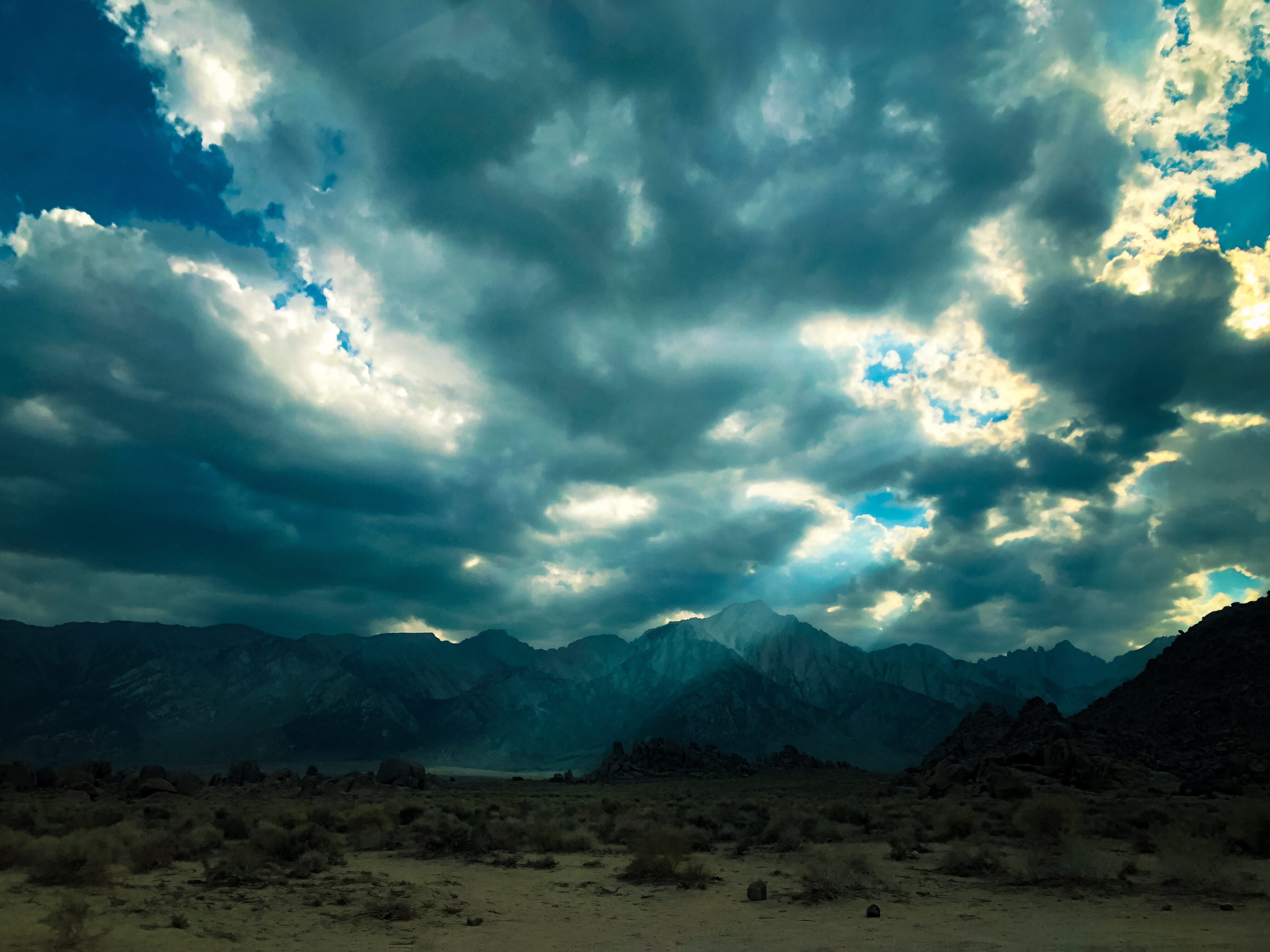 tranquil scene, non-urban scene, wilderness, mountain, cumulus, no people, united states, environment, day, scenics - nature, majestic, tranquility, 4K, HD Wallpaper