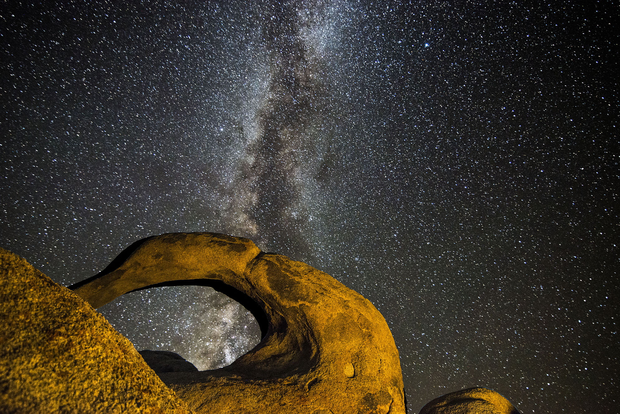 galaxy, brown, Arches, Milky Way, formation, Night, 1080P, brown stone, Alabama Hills  California, astronomy, CA, stone, Bishop, star - Space, nikon  D800, HD Wallpaper