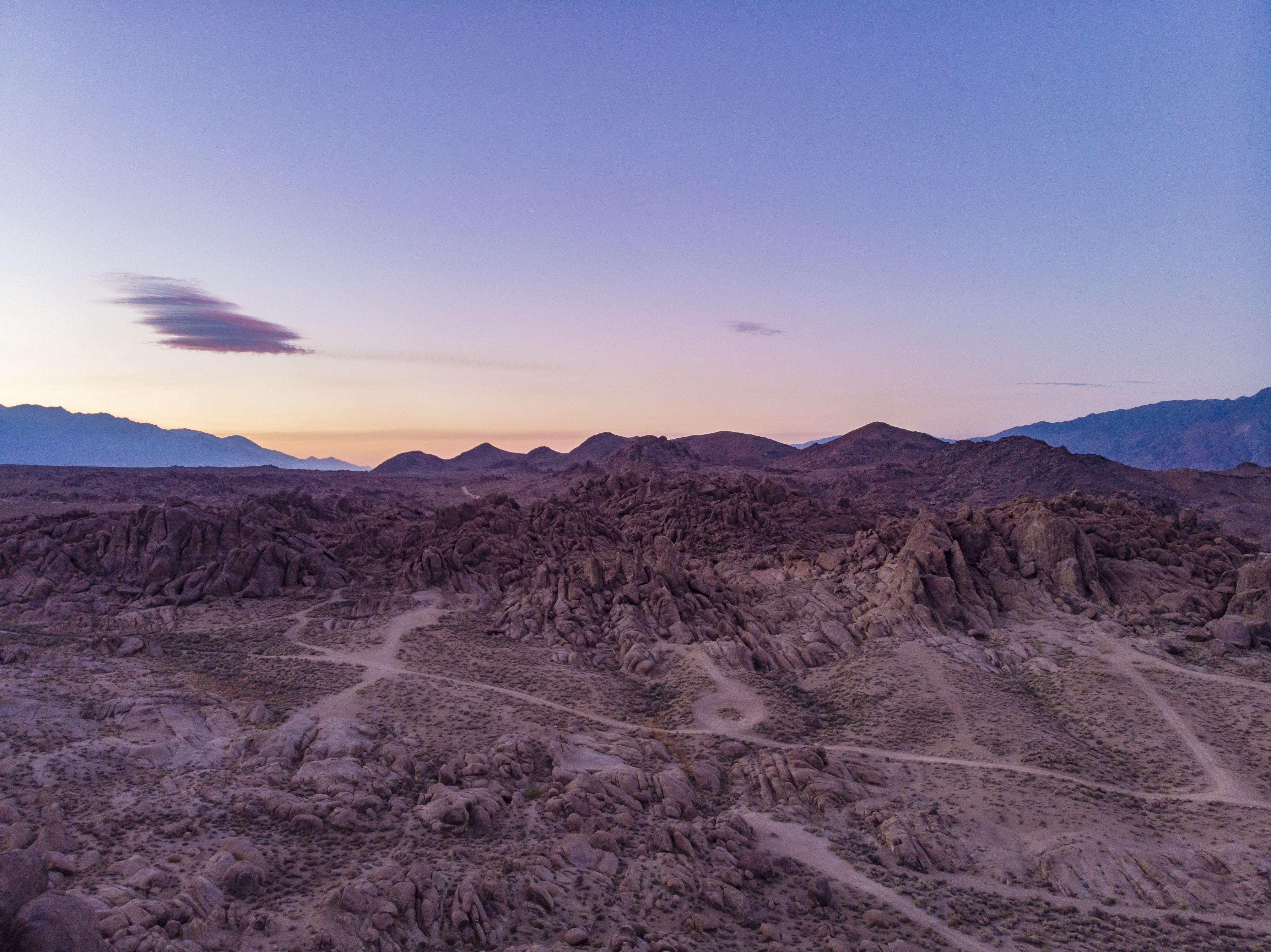 alabama hill, mountain, scenics, adventure, journey, sunlight, travel, mountain Peak, road, rock - Object, summer, landscape, rock, snow, arid, dawn, no People, HD Wallpaper