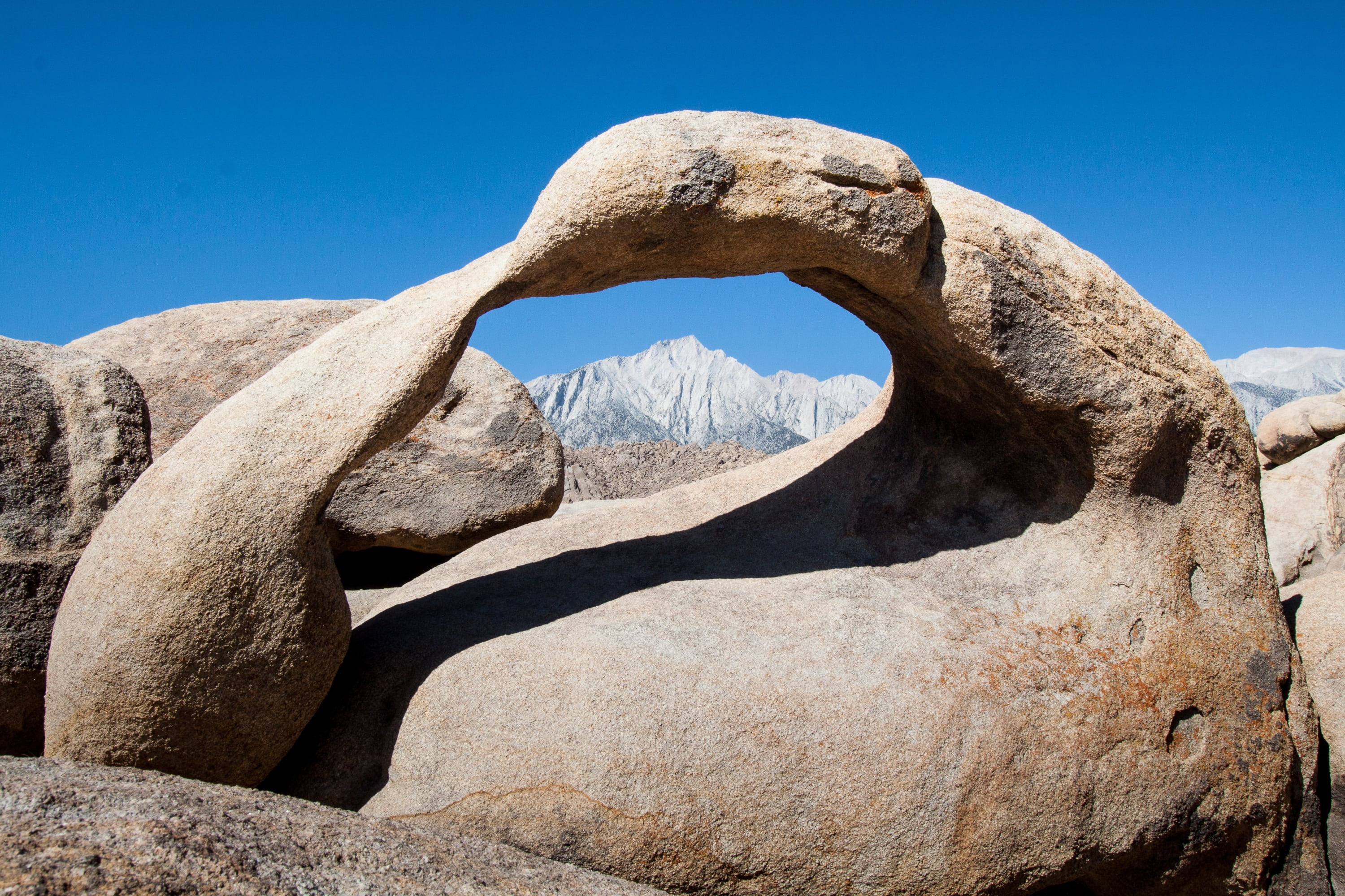 outdoors, travel destinations, travel, physical geography, rock, rock - object, sky, mountains, usa, day, tranquil scene, ancient civilization, eroded, HD Wallpaper