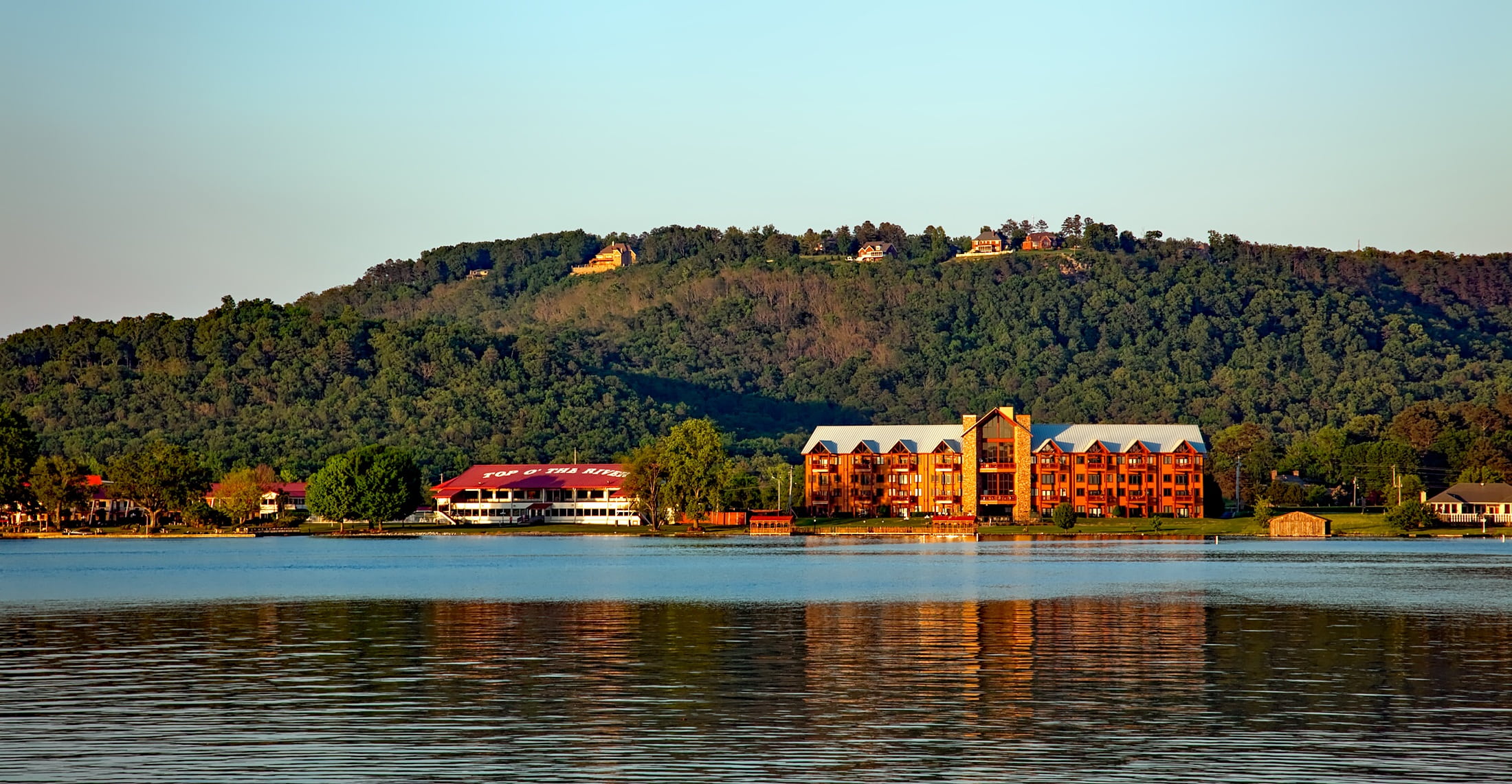 mountain, nature, reflection, no people, transportation, destinations, house, alabama, plant, hotel resort, 1080P, shops, built structure, environment, HD Wallpaper