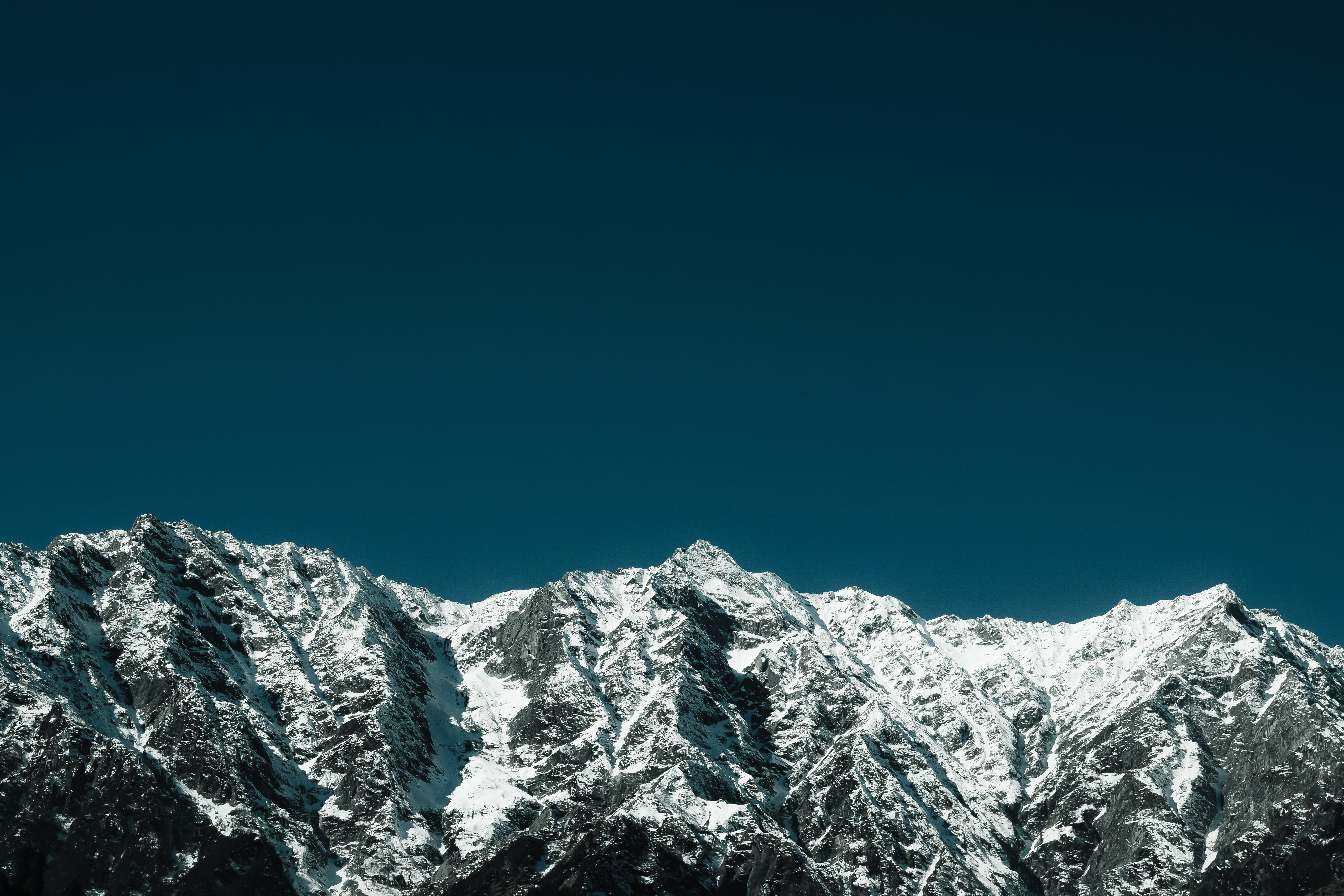 snowcapped mountain, ice, beauty in nature, mountain peak, abies, environment, hill, plant, landscape, cold temperature, dish, tree, tranquility, scenics - nature, HD Wallpaper