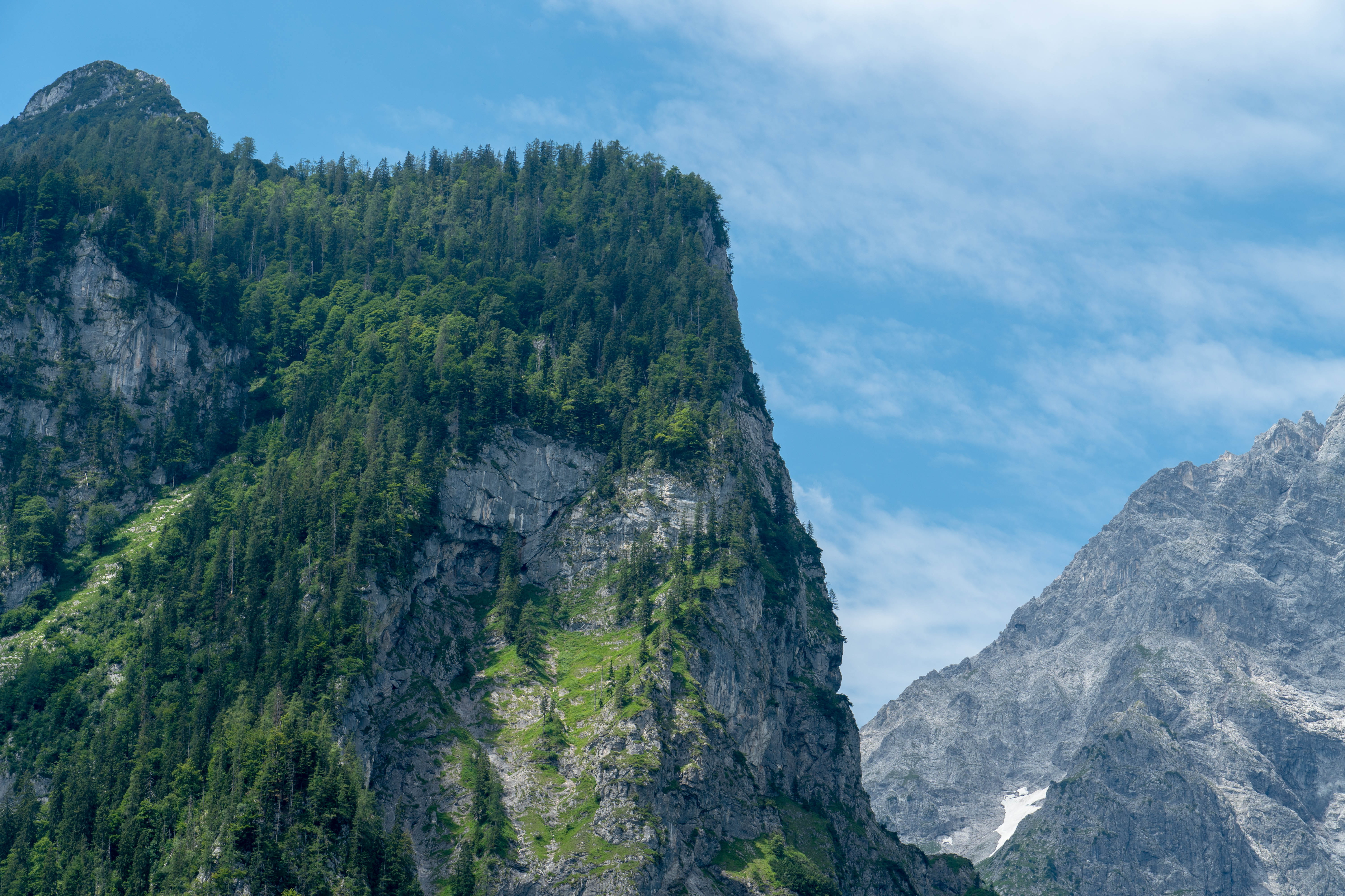 formation, plant, germany, solid, tranquil scene, cloud - sky, eroded, mountain peak, day, rock - object, tranquility, beauty in nature, low angle view, HD Wallpaper