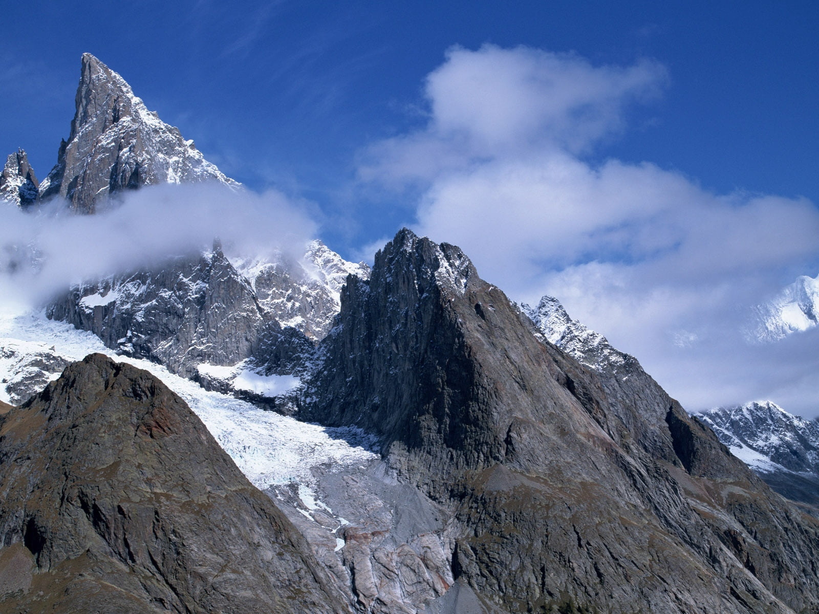 720P, climbing, gray, zermatt, tourism, mountain, travel, europe, no People, mountain Range, scenics, sharp, ice, mountains, cloud - sky, high Up, stones, HD Wallpaper