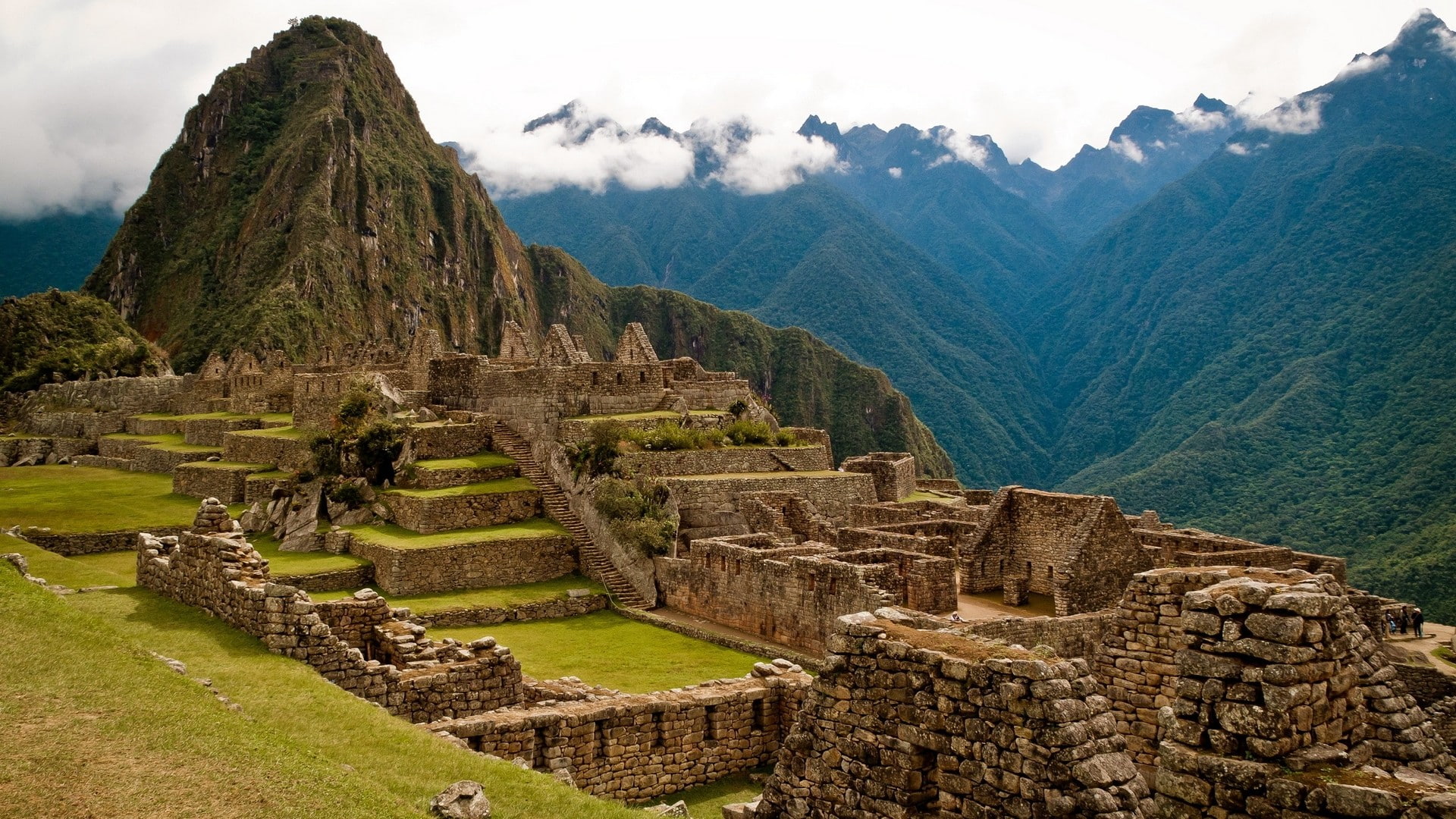 building, 1080P, Machu Picchu, nature, South America, HD Wallpaper