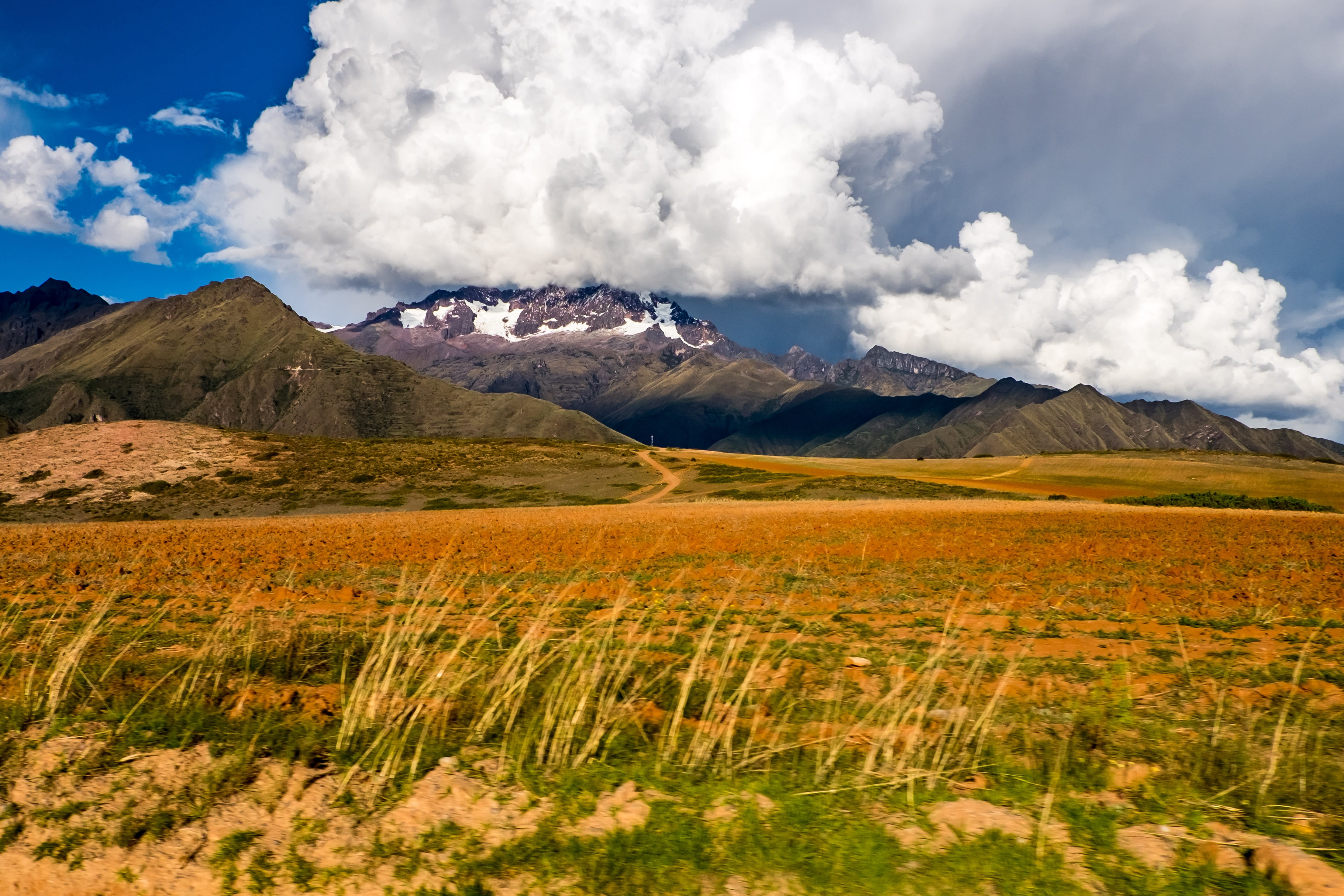 cloud - sky, chiqun, mountain, bolivia, plant, scenics - nature, outdoors, land, beauty in nature, environment, no people, sky, landscape, idyllic, non-urban scene, HD Wallpaper